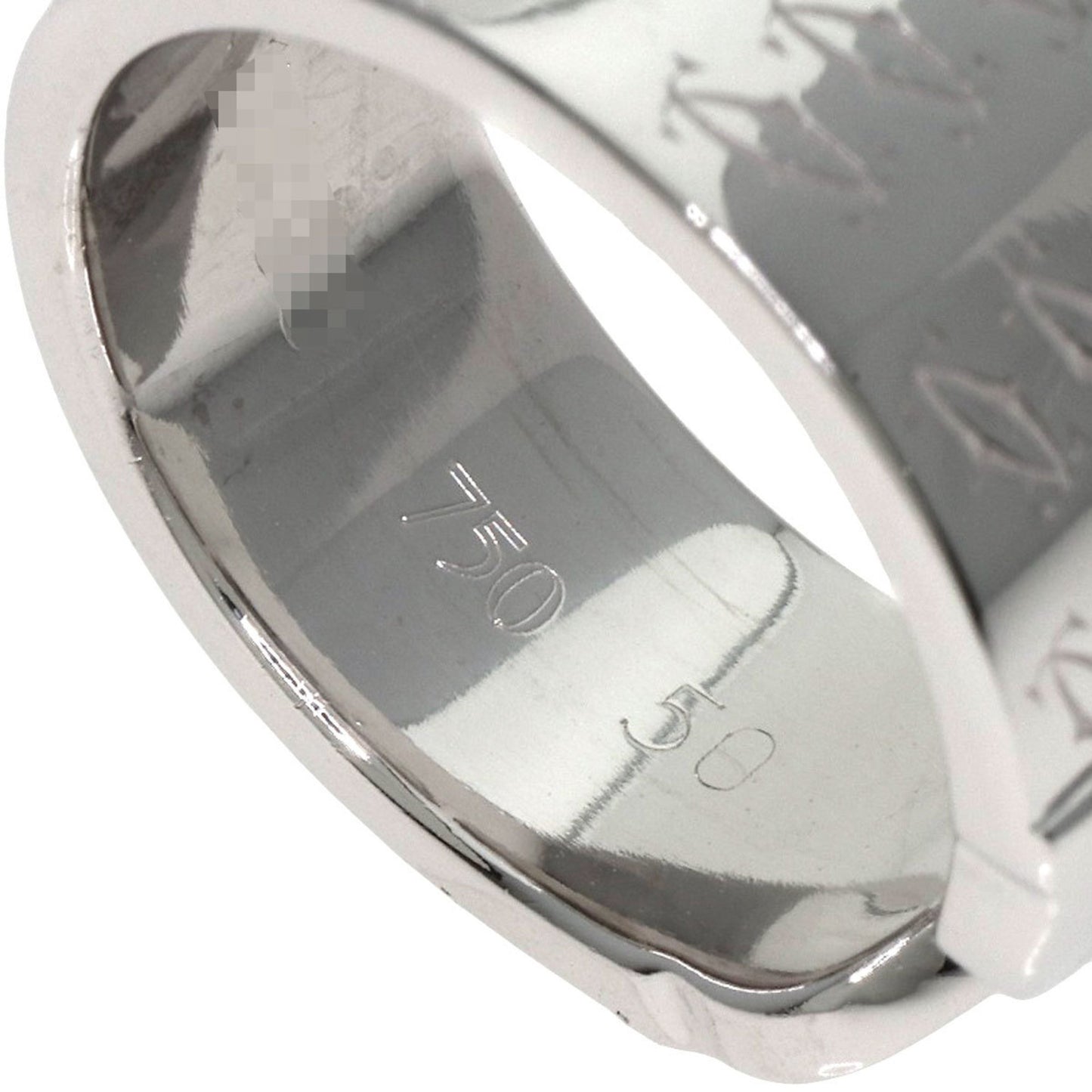 Cartier C2 2000 Limited Edition #50 Ring In 18K White Gold