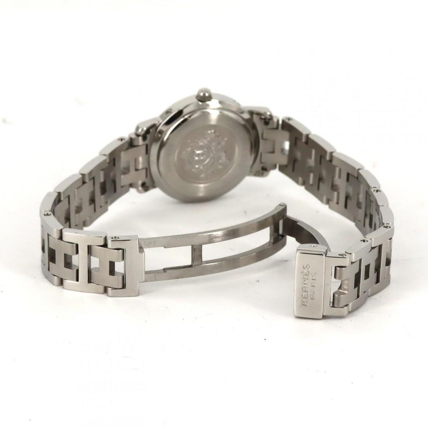 Hermes Clipper Cl4.210 Ss Quartz Watch