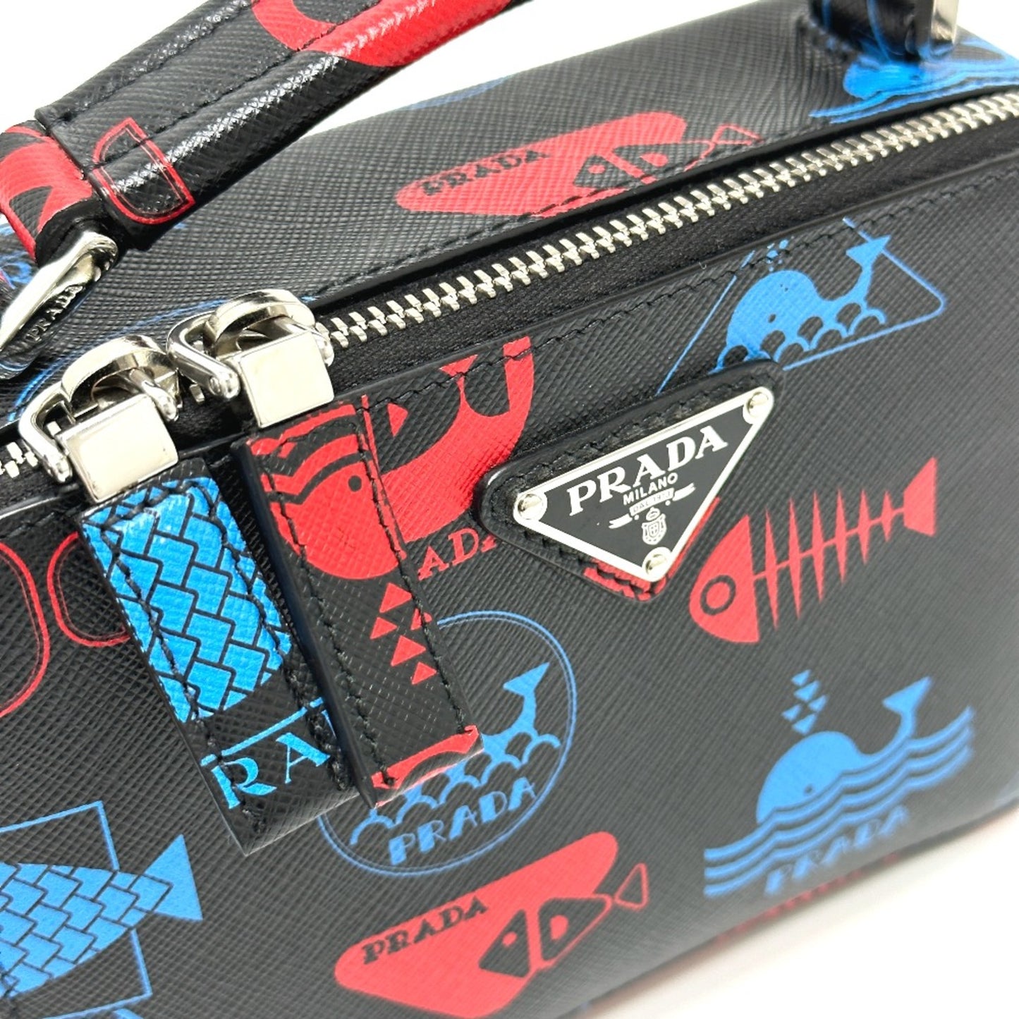 Prada 2Vh070 Whale Whale 2Way Hand Bag Crossbody