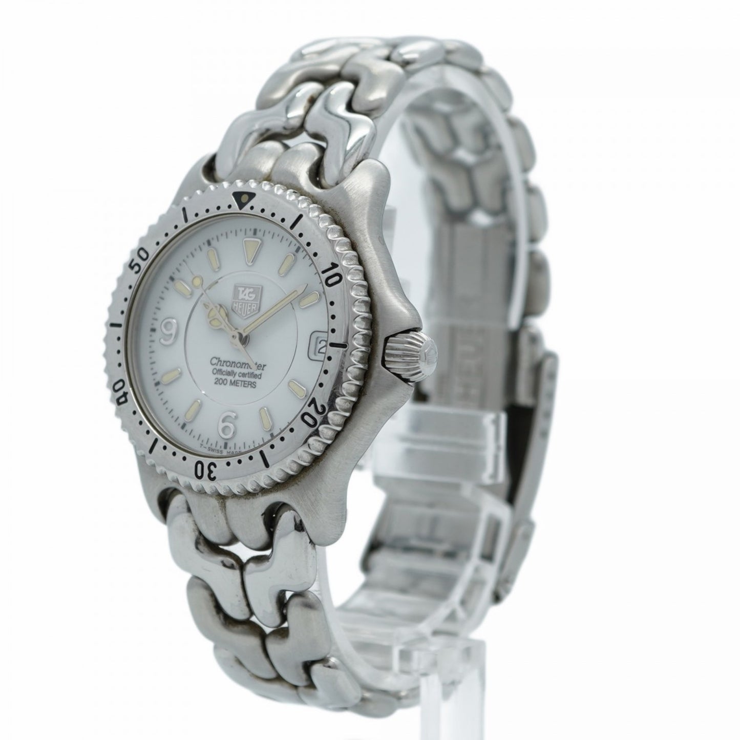 Tag Heuer Chronometer Wg5113-P0 White Dial