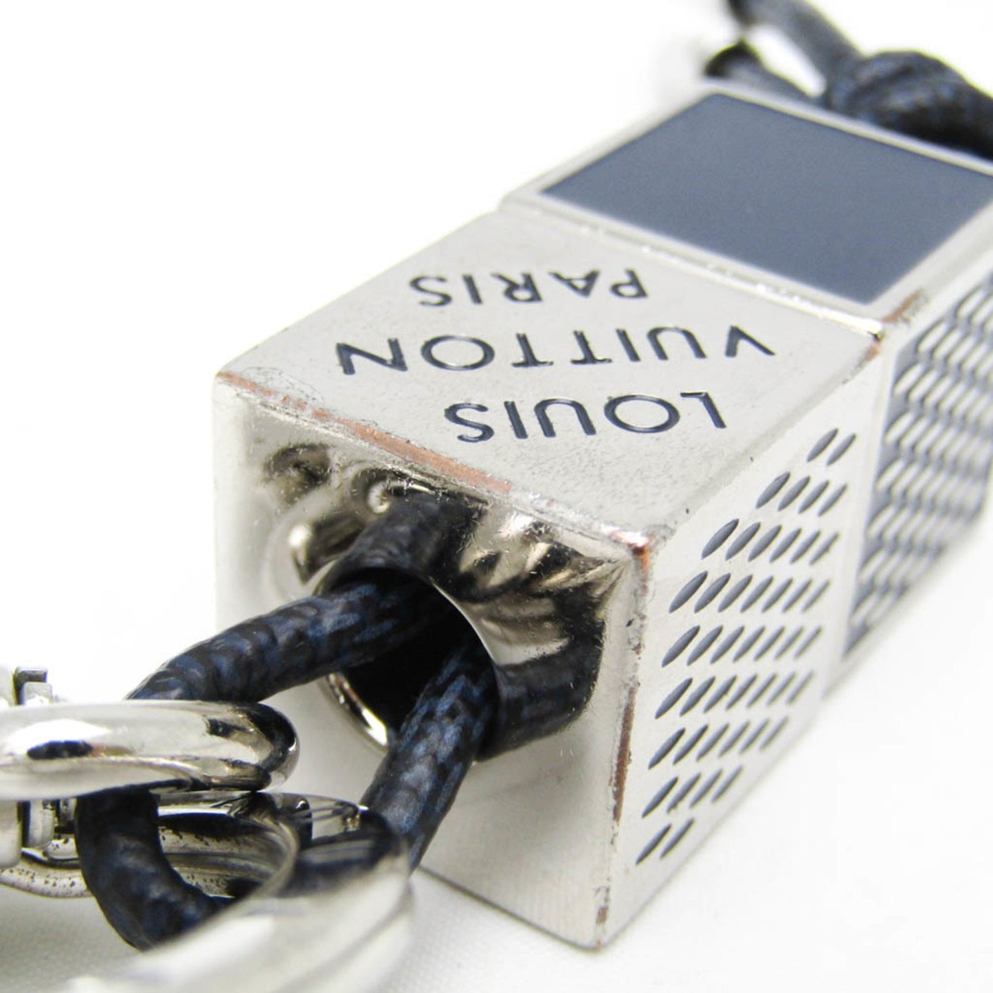 Louis Vuitton Damier Graphite Damier Dice M67929 Keyring (Damier Graphite
