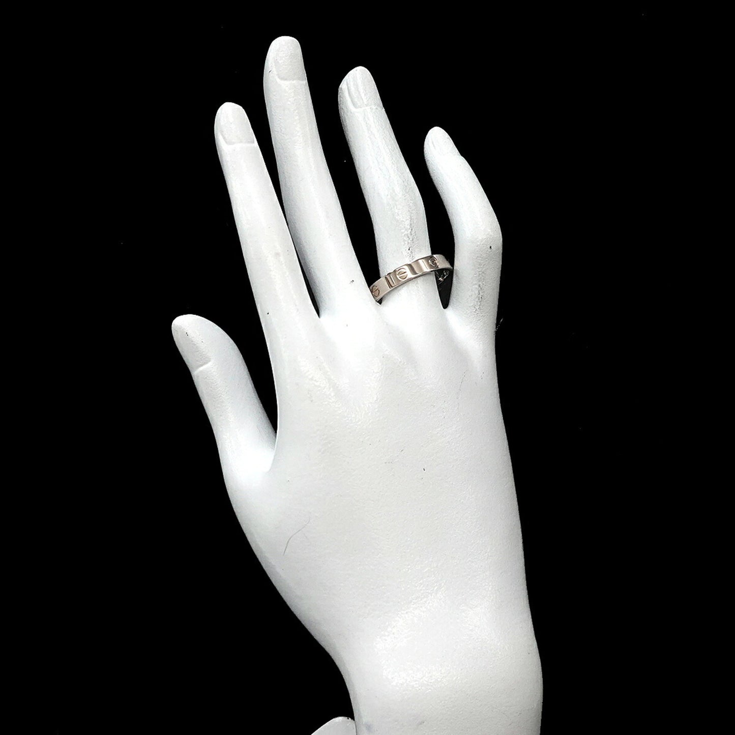 Cartier Mini Love #64 Ring In 18K White Gold