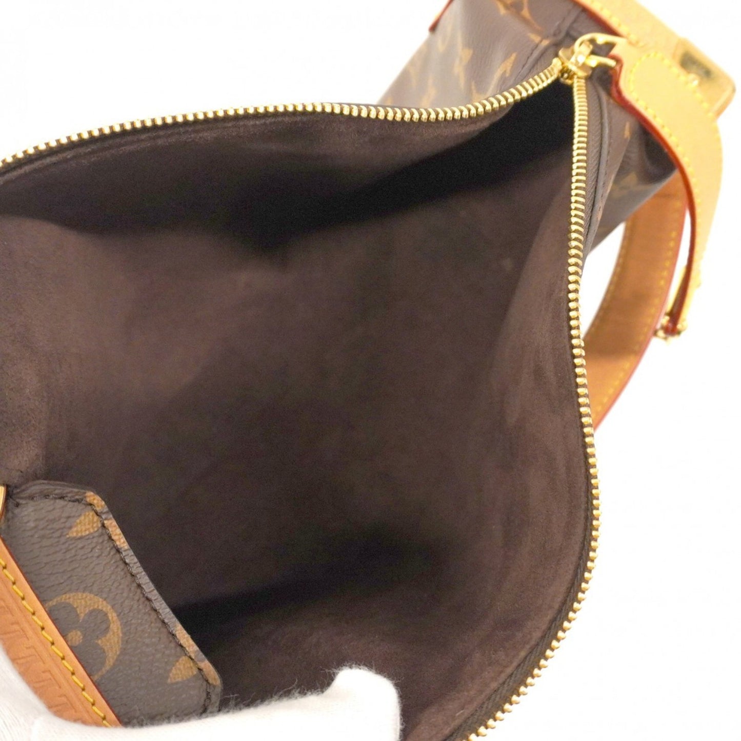 Louis Vuitton Monogram Side Trunk Gm Shoulder Bag M14513 Brown