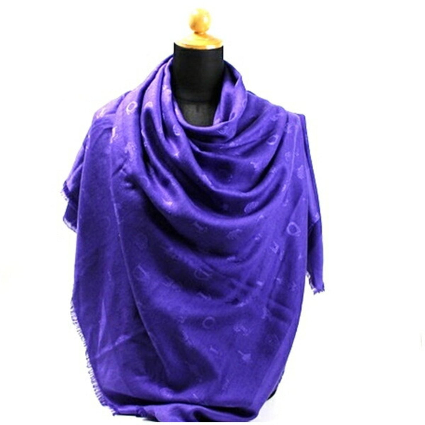Christian Dior Large Scarf Purple
