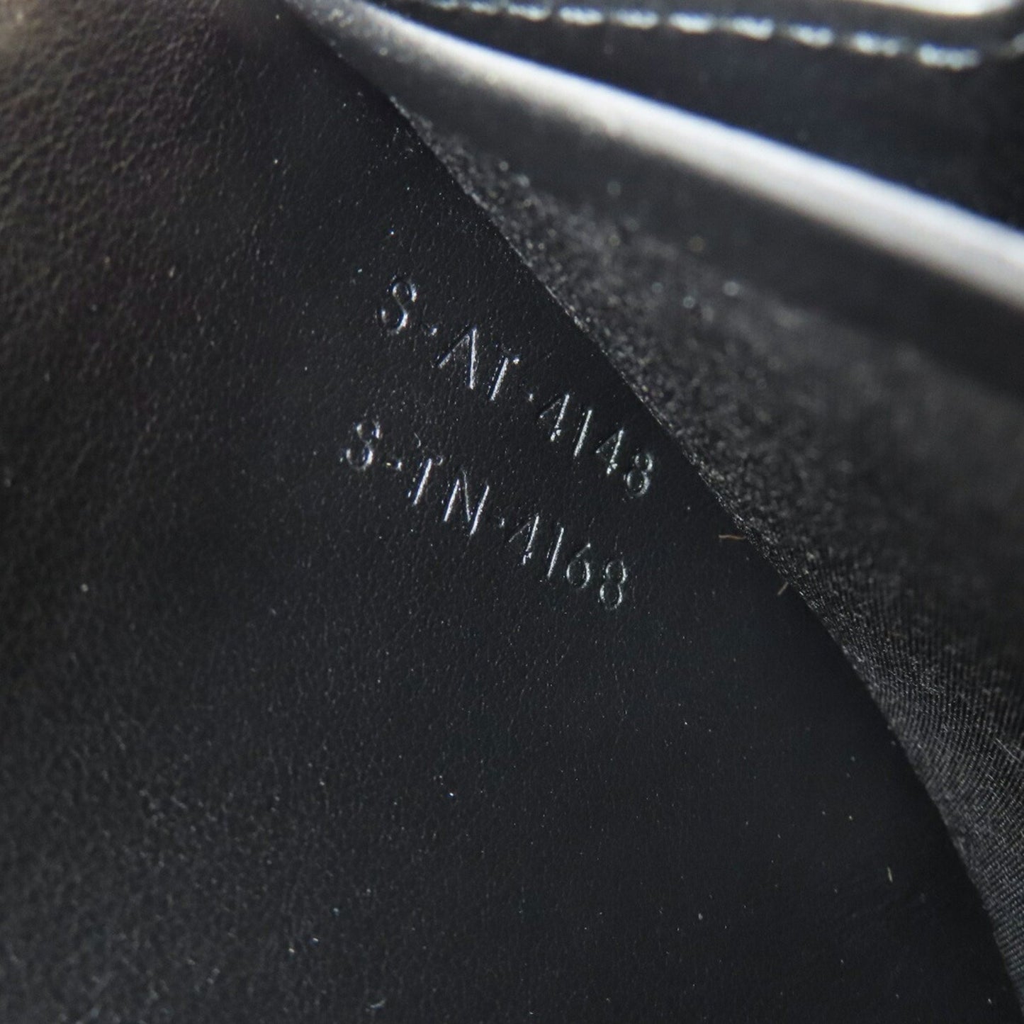 Celine Round Long Wallet Leather
