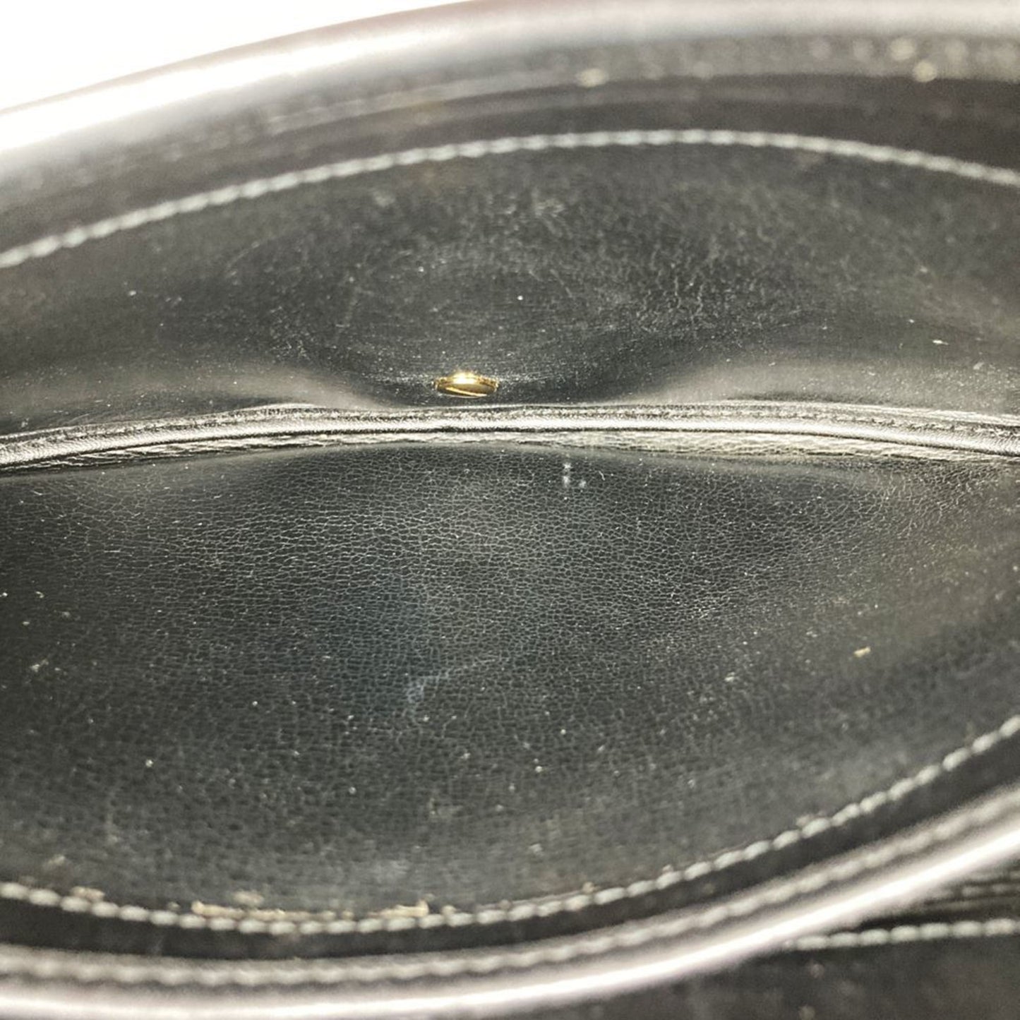 Christian Dior Dior Old Shoulder Bag Leather Black