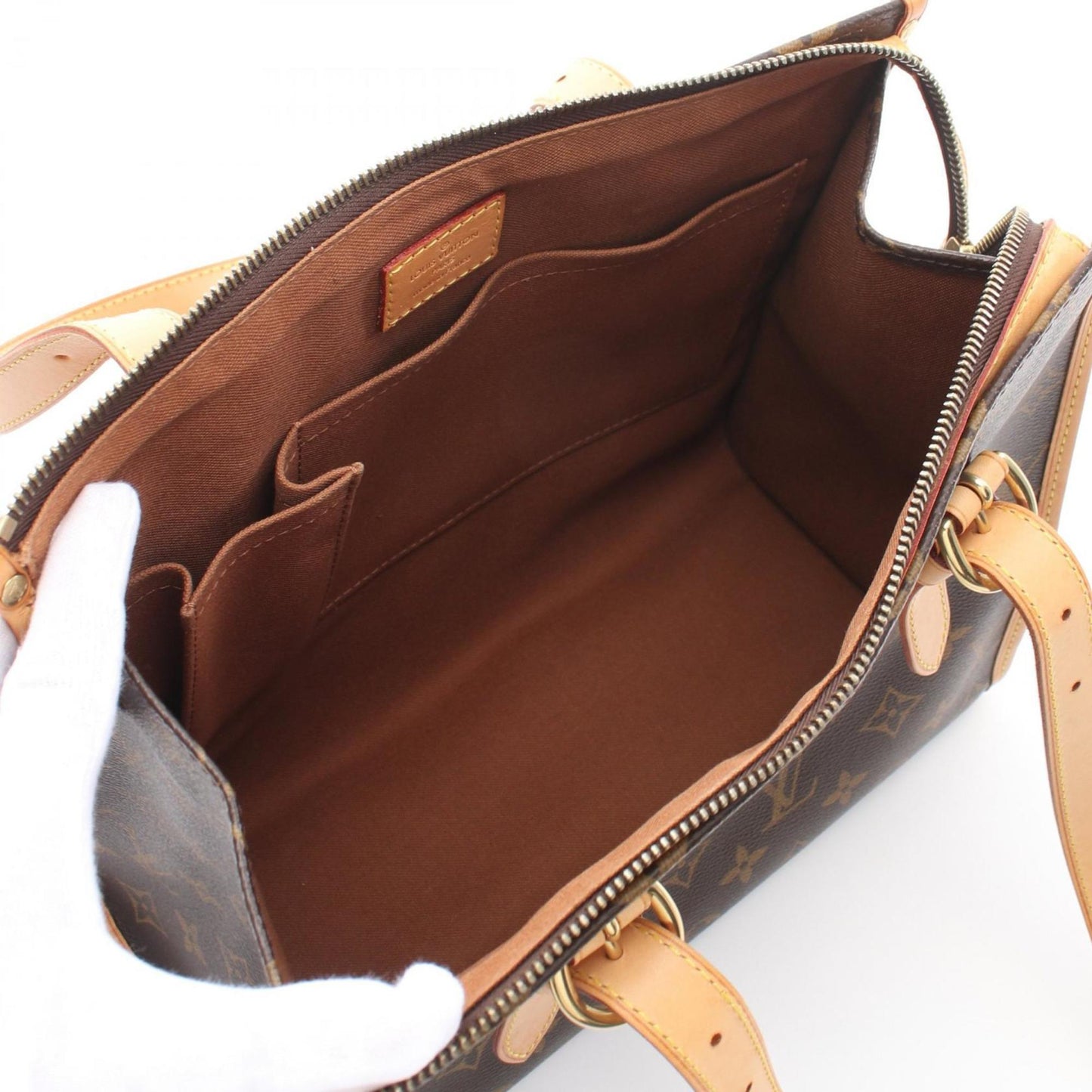 Louis Vuitton Louis Vuitton Popincourt Au Monogram Tote Bag Coated Canvas Leather