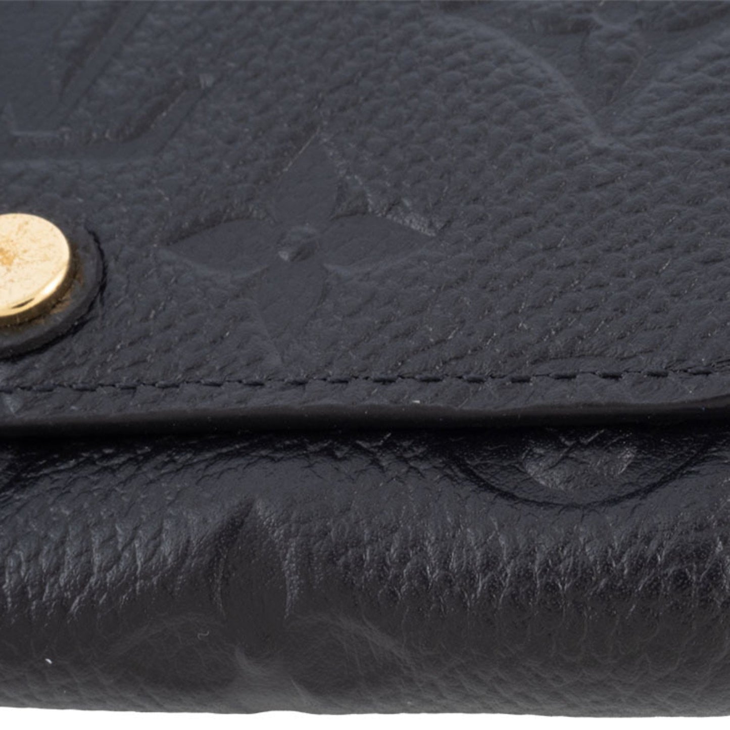 Louis Vuitton Key Case Multicle 6 M64421 Monogram Empreinte Leather Black