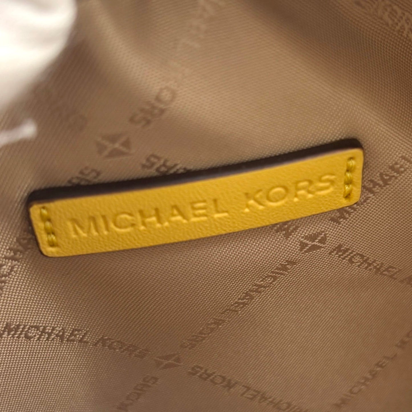 Michael Kors Jet Set Glam Shoulder Bag Daffodil 35S3G8Gc1L Yellow Leather
