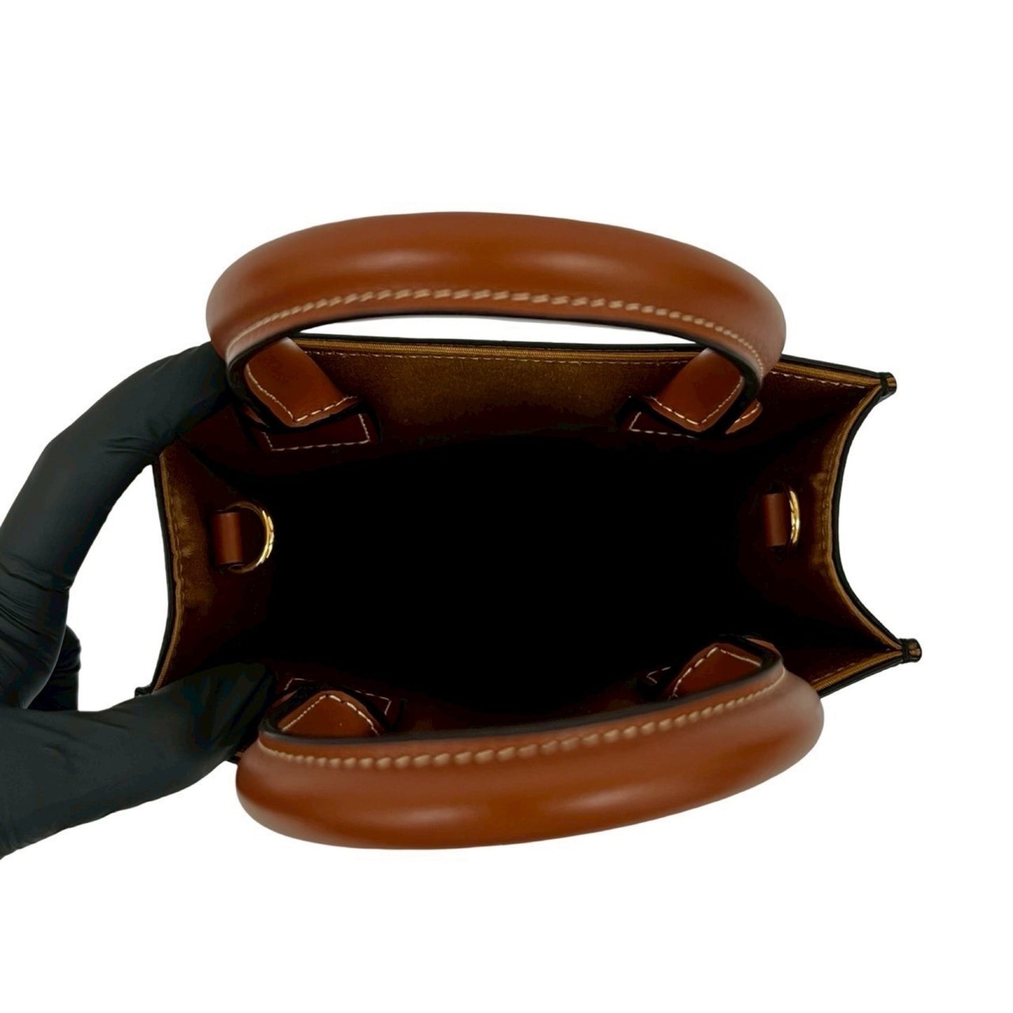 Celine Vertical Cabas Leather 2-Way Handbag