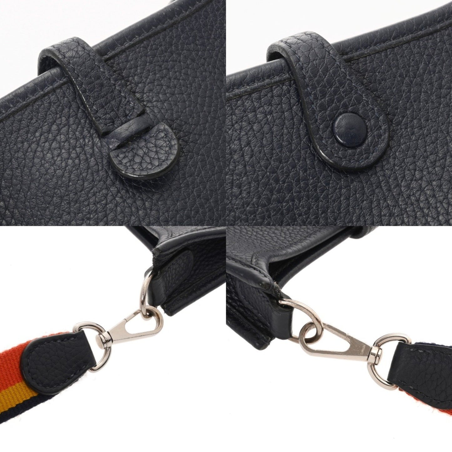 Hermes Evelyn Tpm Rocabar Bleu Nuit C Stamp (Circa 2018)
