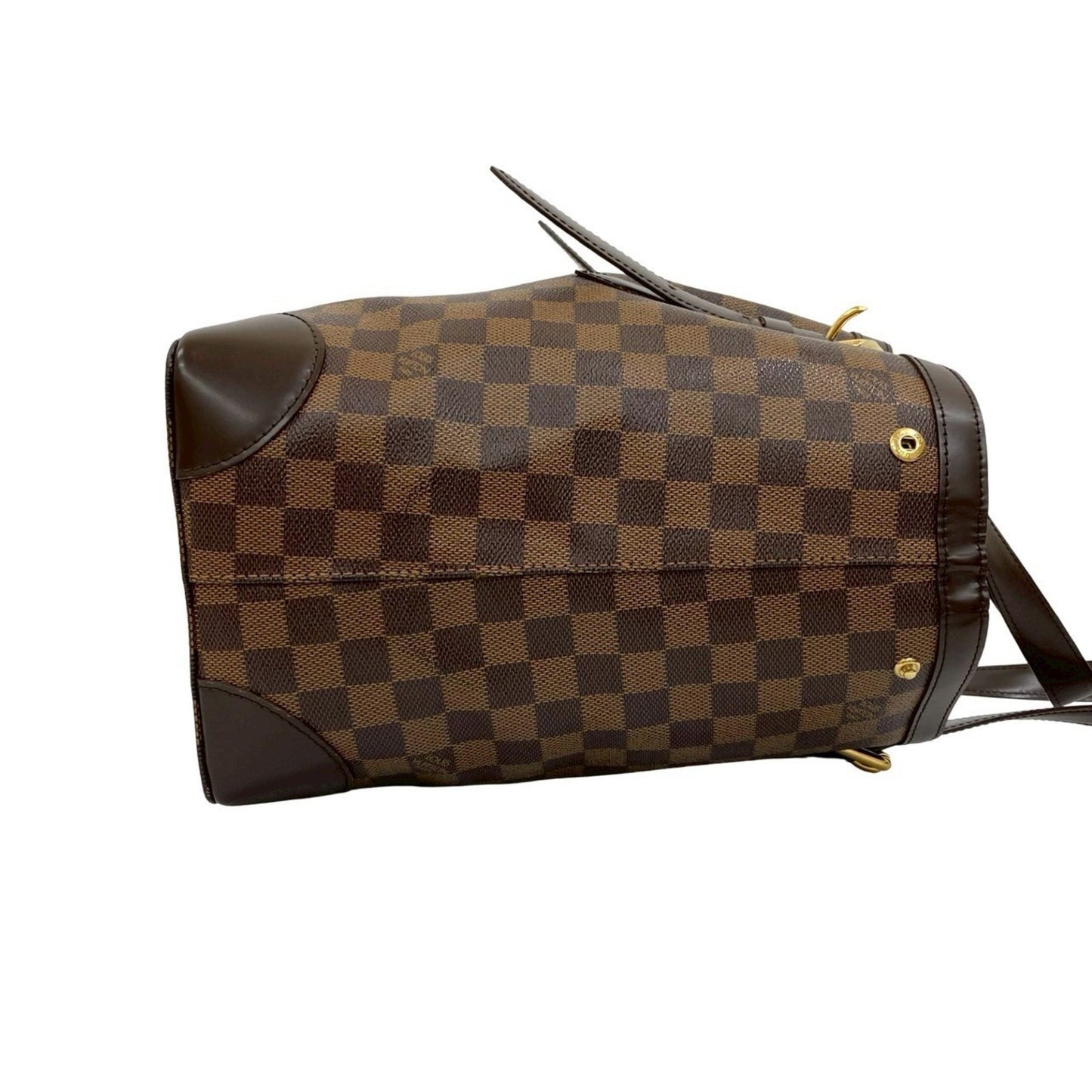 Louis Vuitton Hampstead Mm Damier Leather Tote Bag