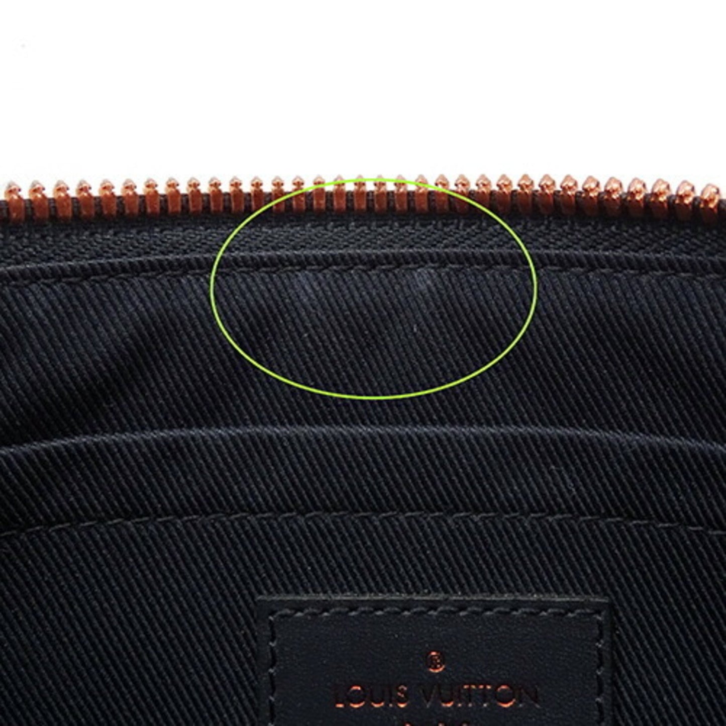 Louis Vuitton Louis Vuitton Pouch Monogram Ink Upside Down