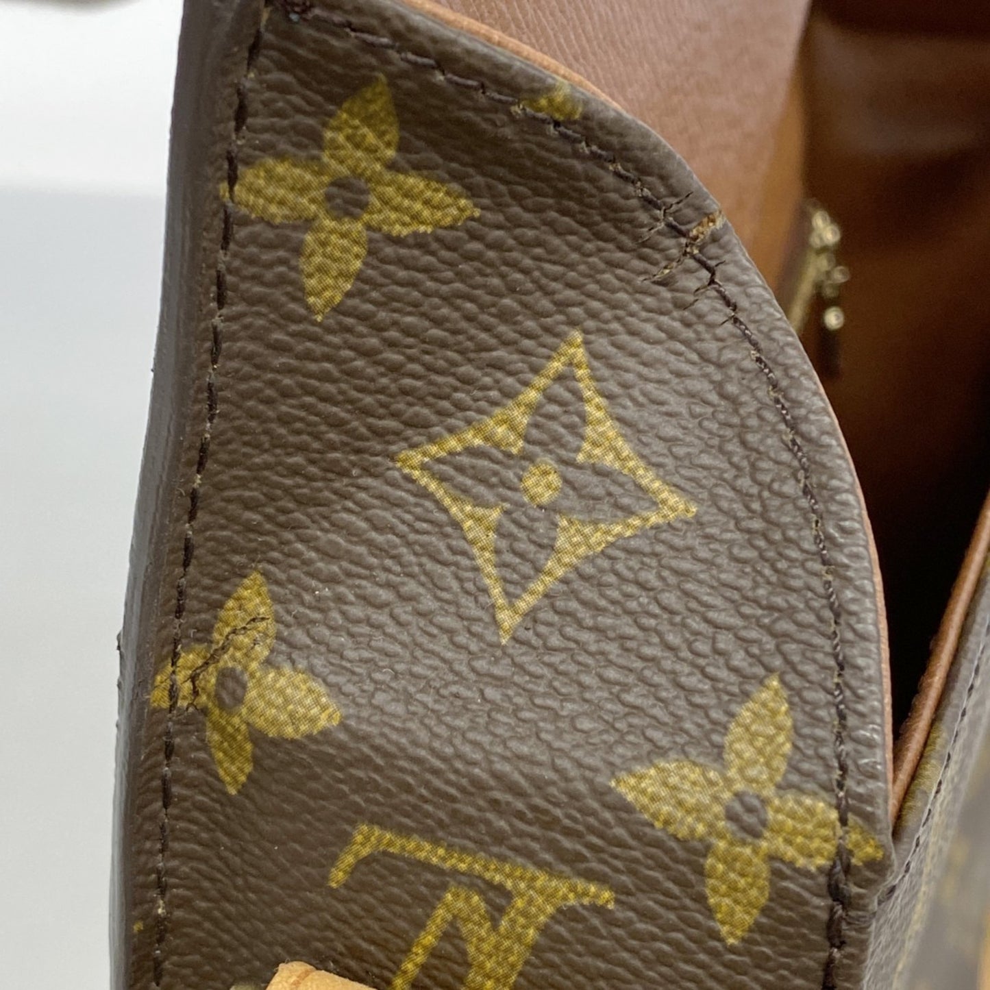 Louis Vuitton Monogram Saint-Cloud Gm Shoulder Bag M51242 Brown