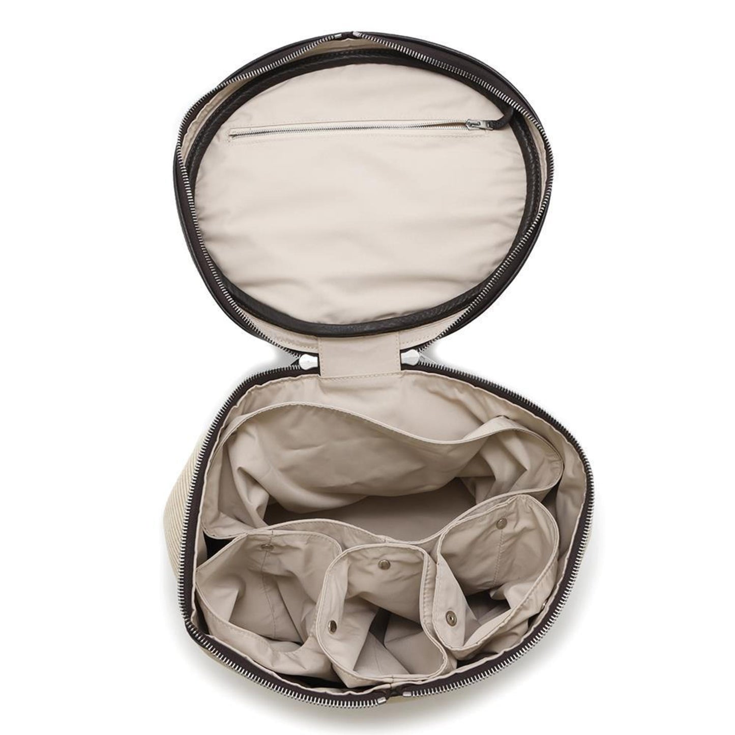 Hermes Handbag Intercity Beige Crinoline Taurillon Clemence Hermes