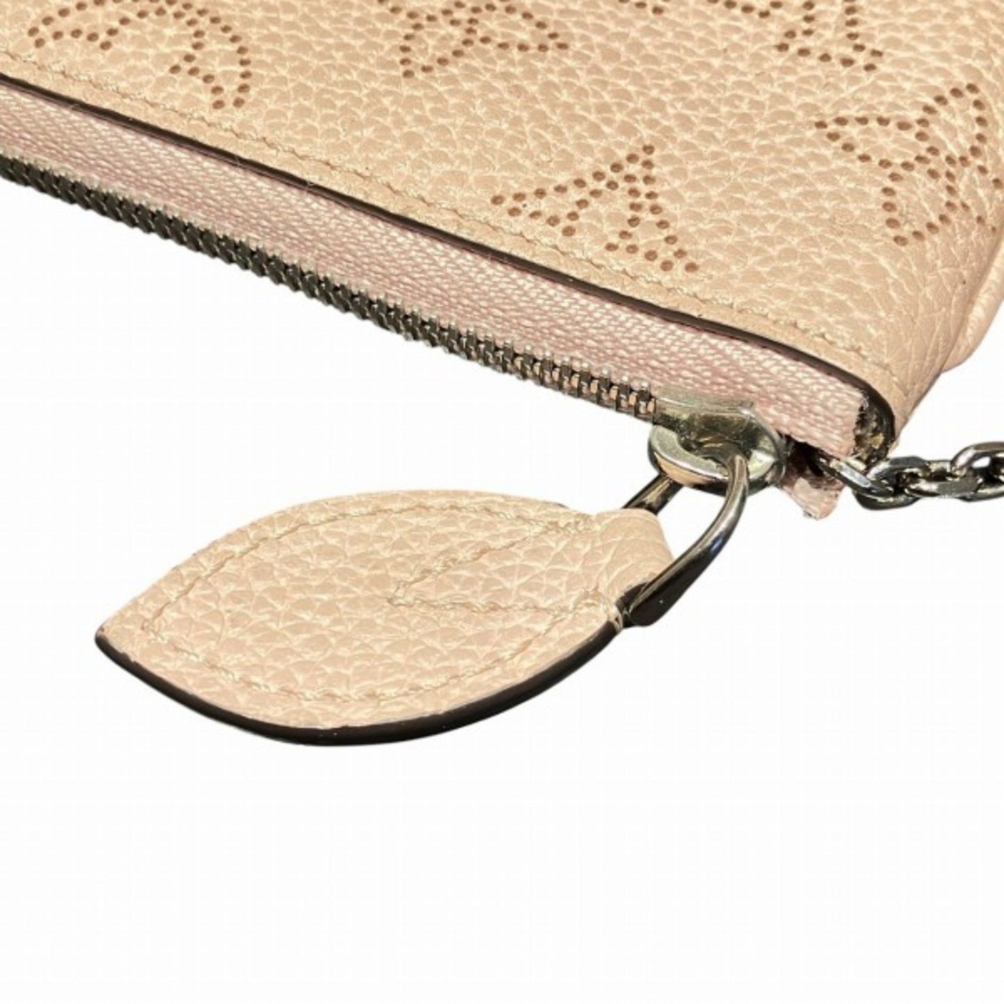Louis Vuitton Monogram Mahina Pochette Cle Wallet/Coin Case Magnolia M69508 Accessories