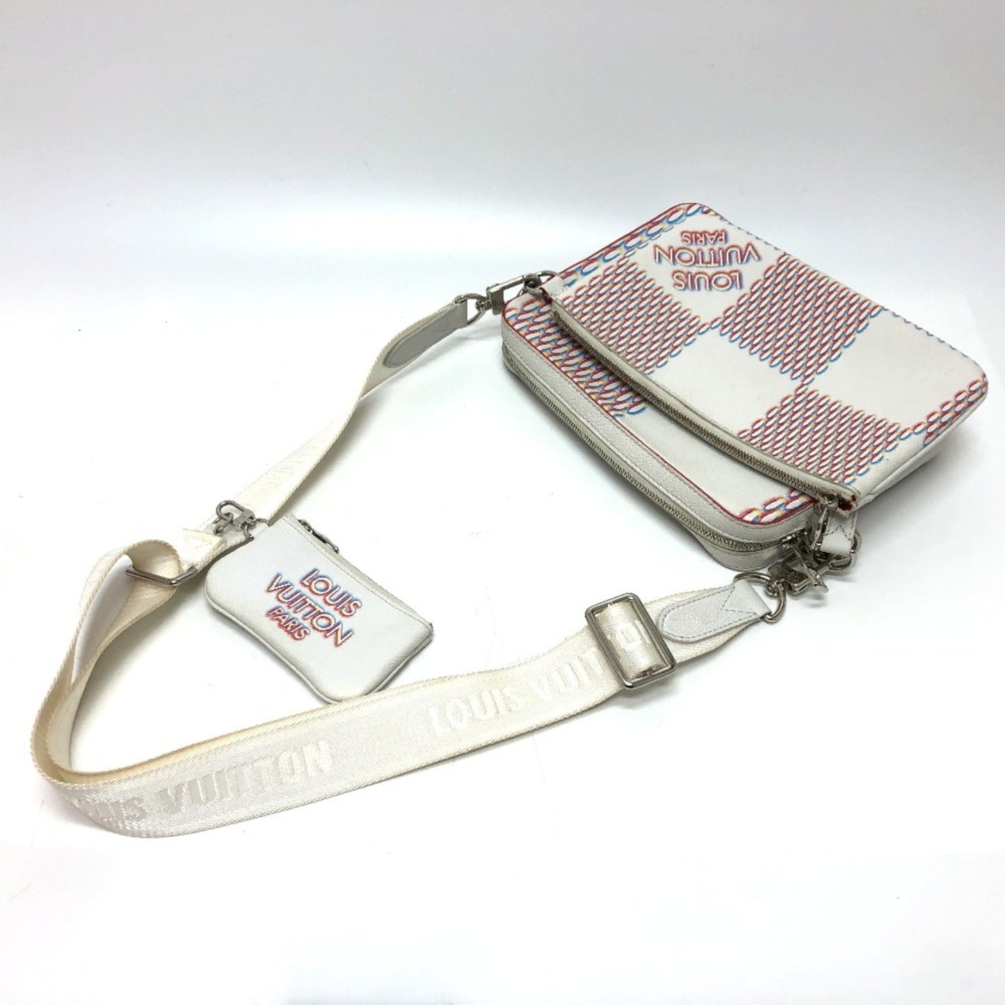 Louis Vuitton M20665 Damier Giant Spray Trio Messenger Shoulder Bag In Canvas