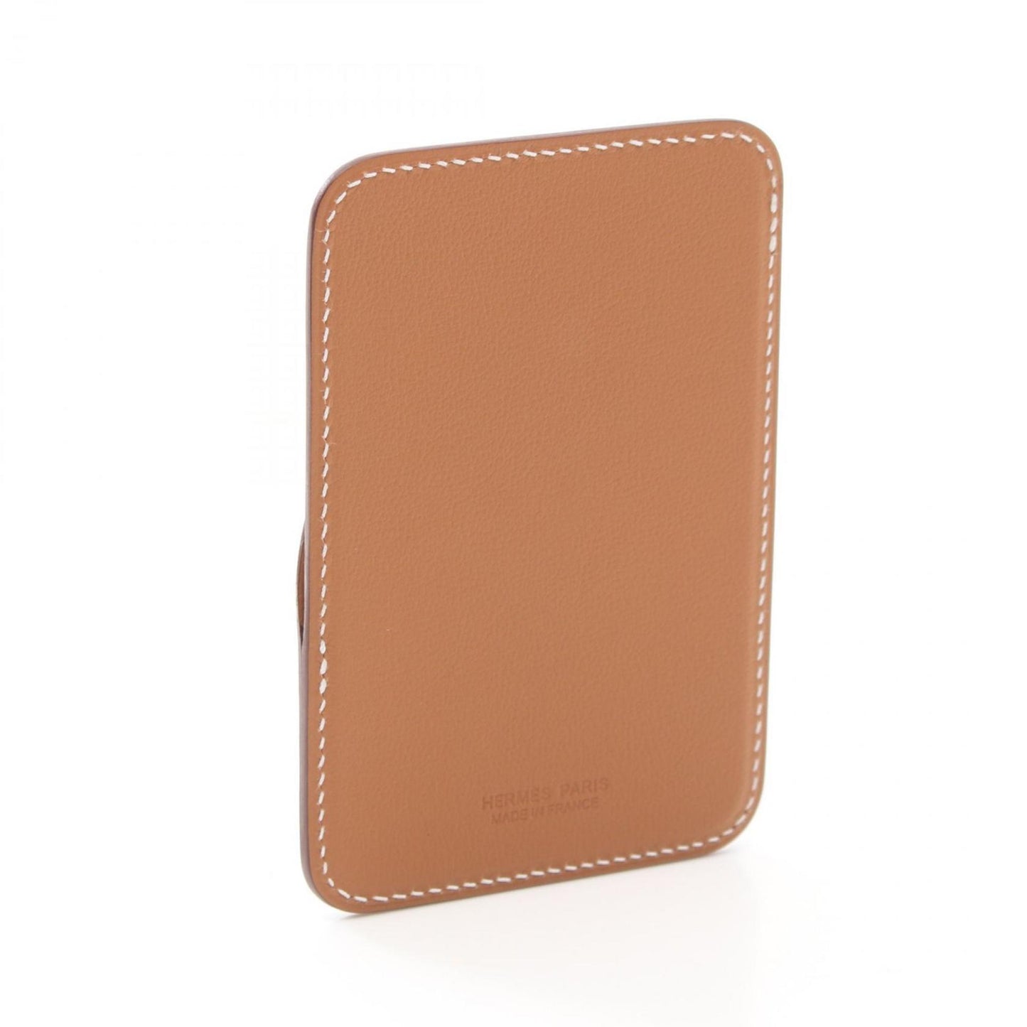 Hermes Hermes Magsafe Eman Cheval Gold Business Card Holder/Card Case Epsom Leather