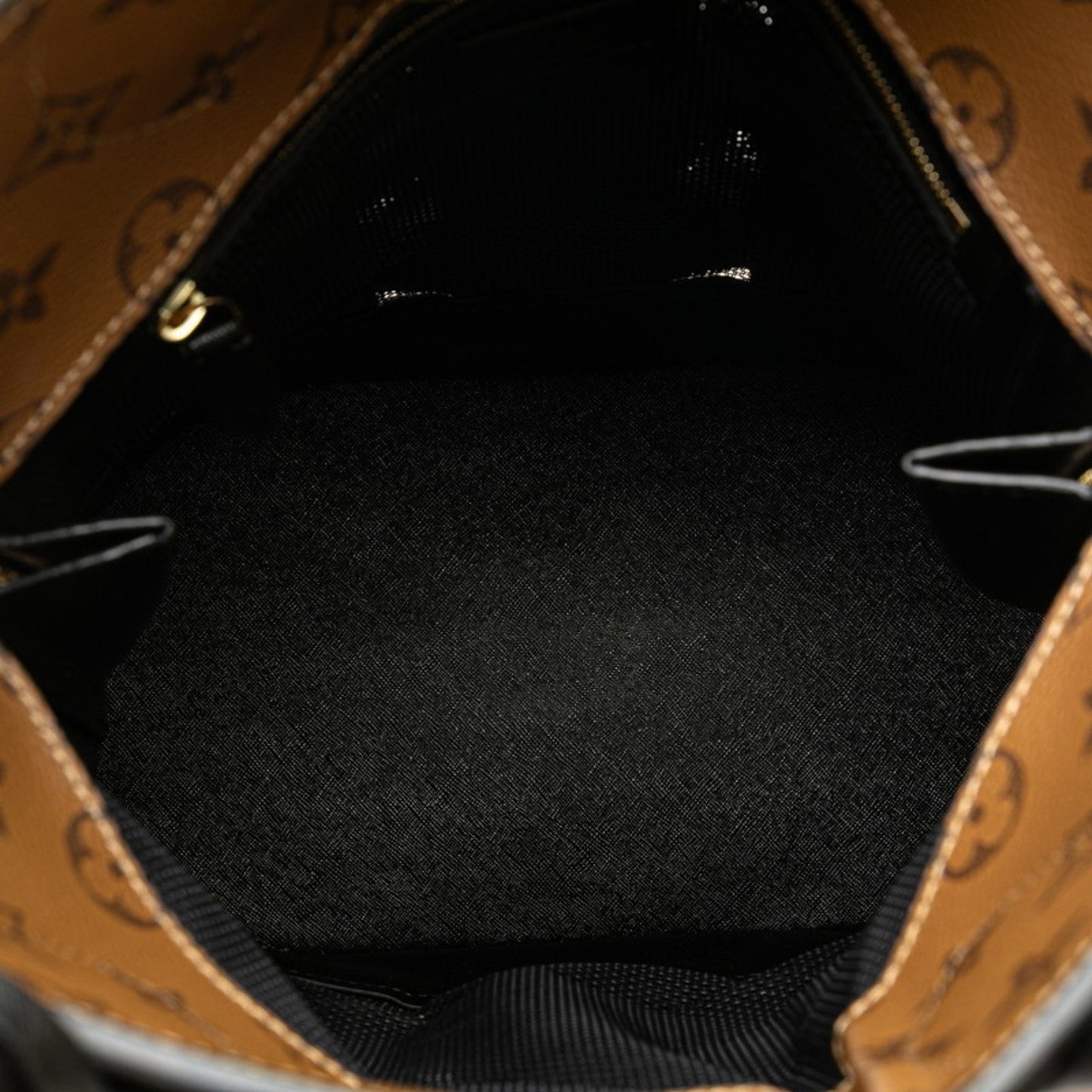 Louis Vuitton Monogram Traceage Tote Handbag Shoulder Bag M44113 Brown Black Pvc Leather