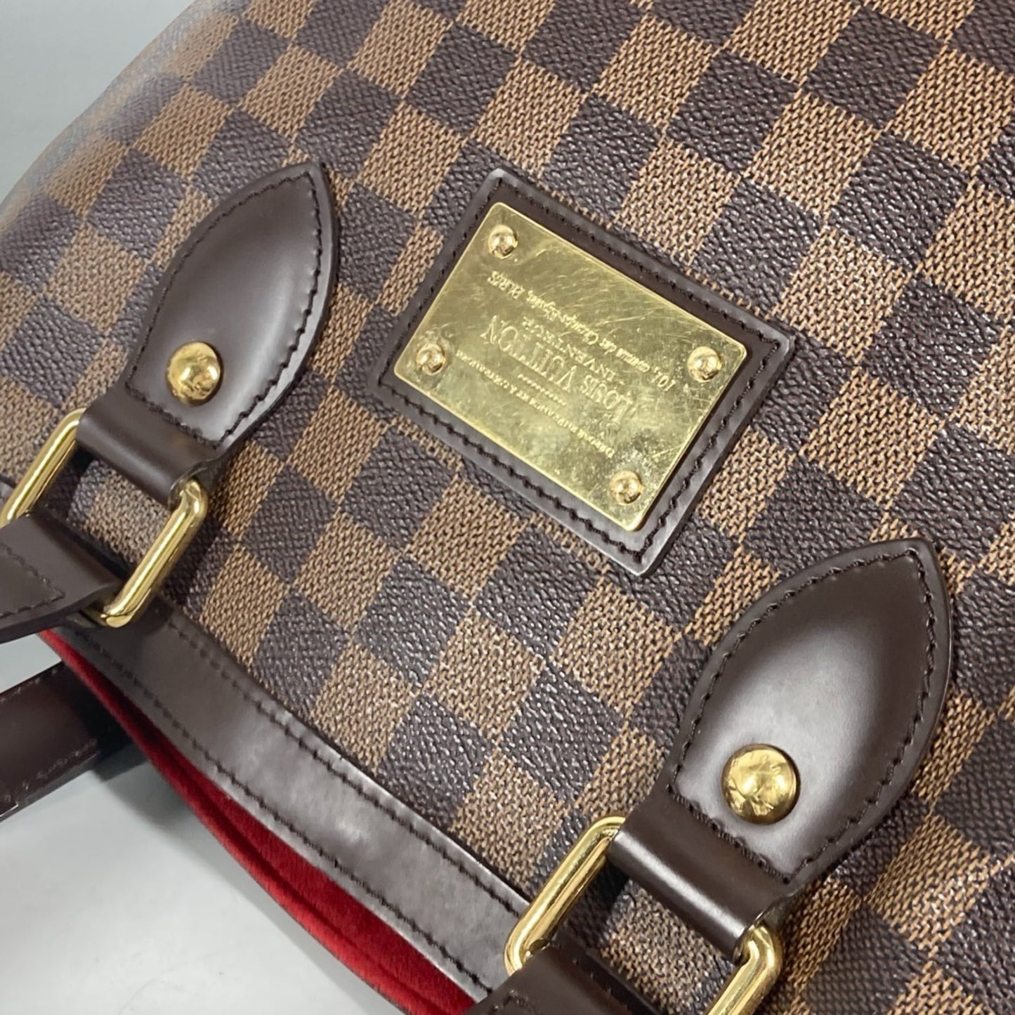 Louis Vuitton N51205 Damier Hampstead Pm Shoulder Bag