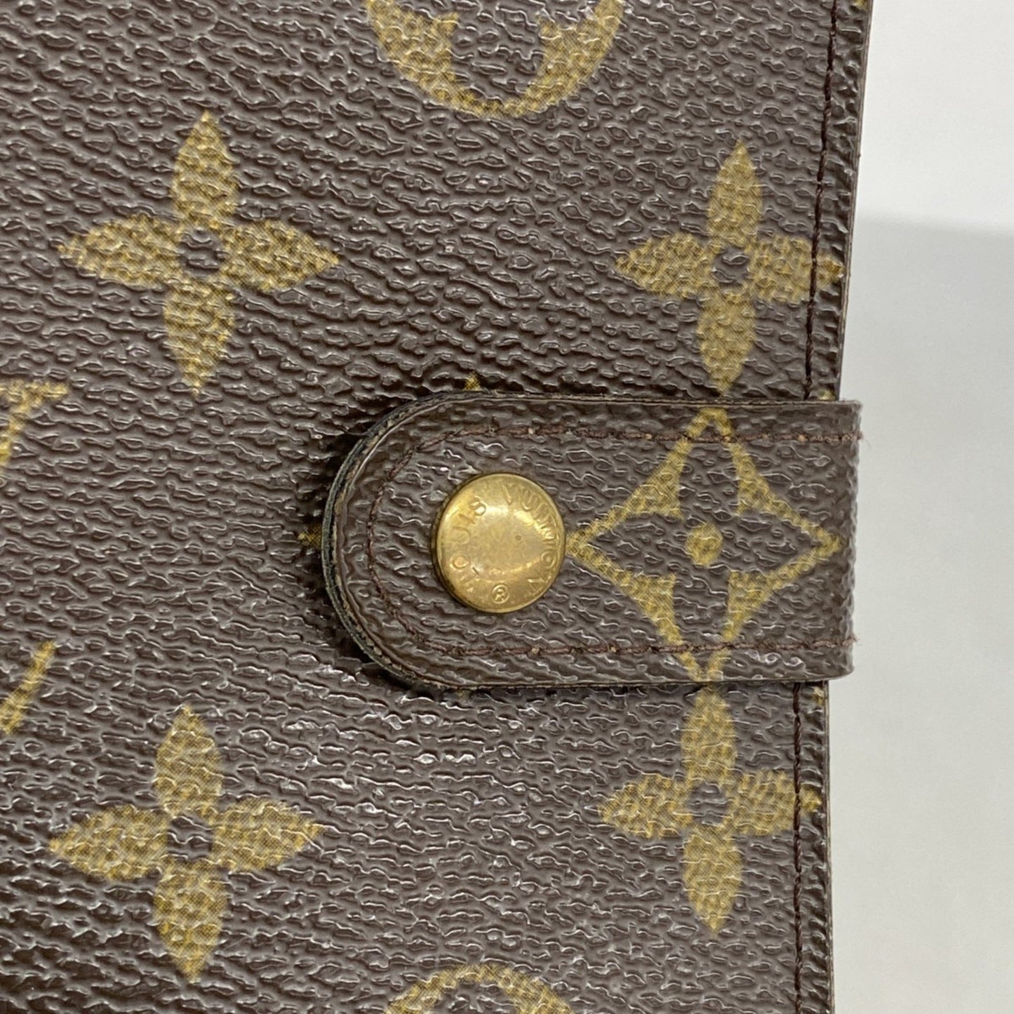 Louis Vuitton Monogram Compact Zip Wallet M61667 Brown