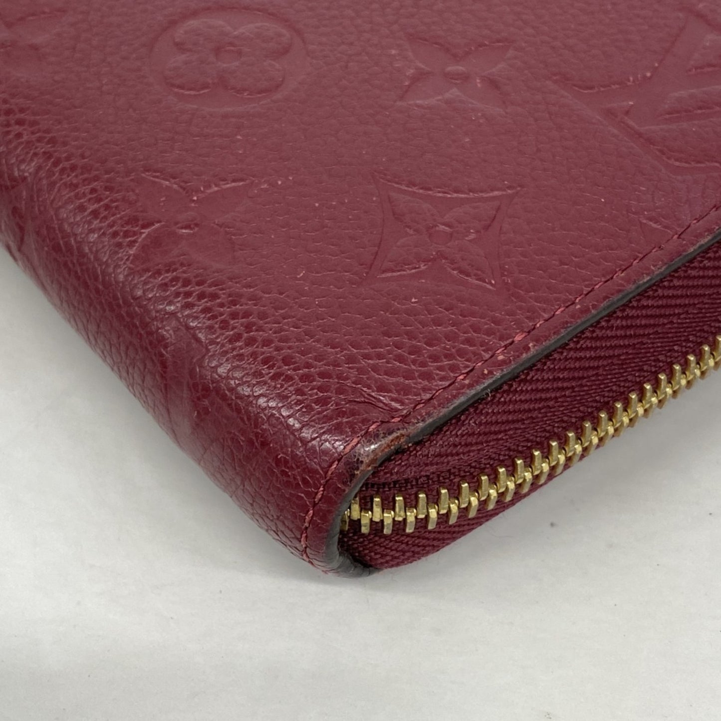 Louis Vuitton Monogram Empreinte Zippy Wallet M60549 Aurore