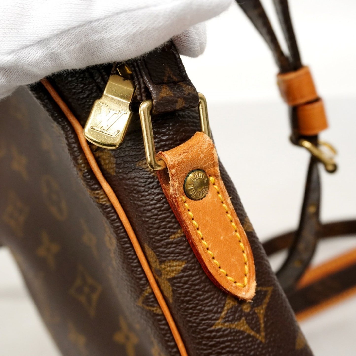 Louis Vuitton Monogram Danube Shoulder Bag M45266 Brown