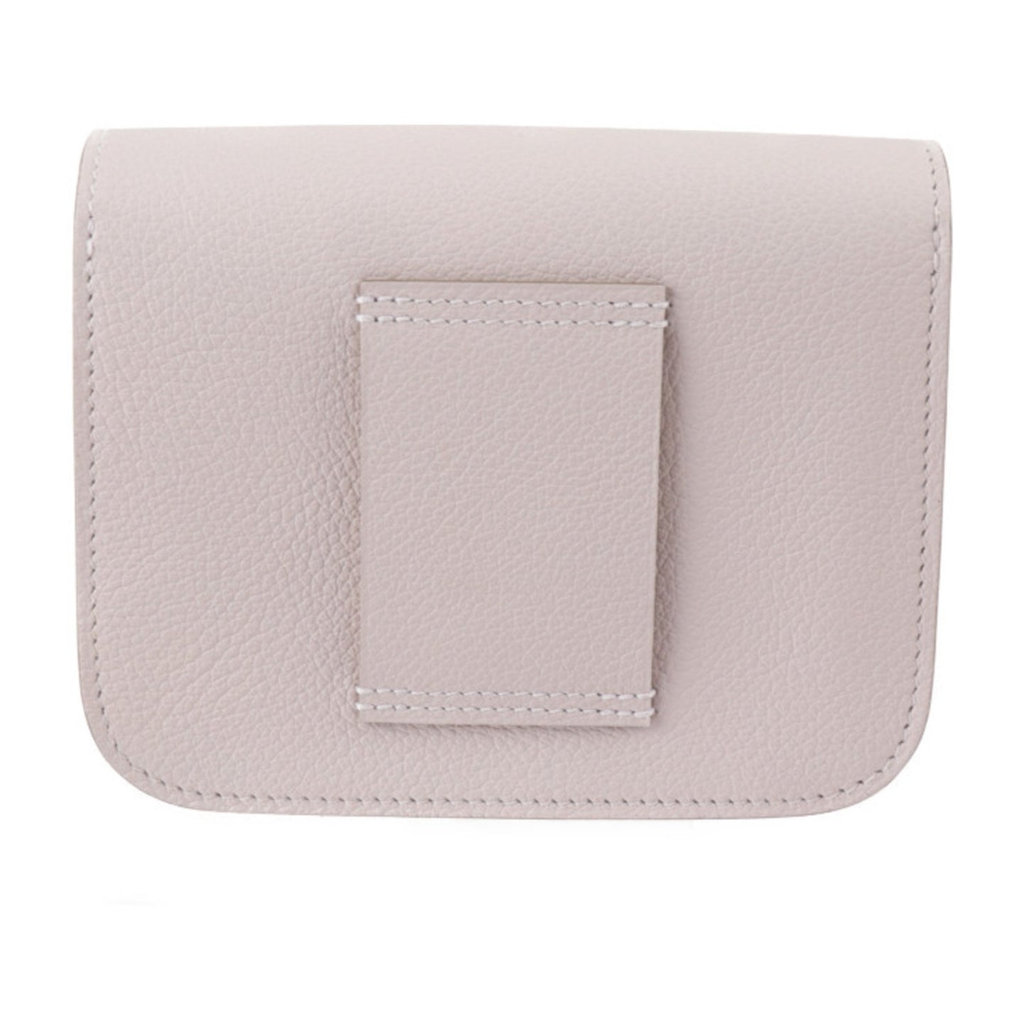 Hermes Constance Pouch - Evercolor Mauve Pale Compact Wallet Coin B Engraved 2414033007097R1