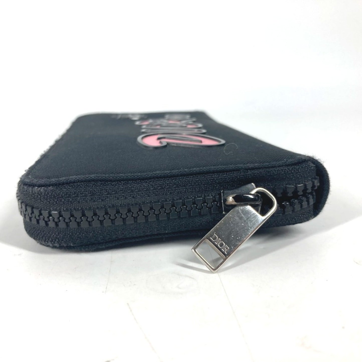 Christian Dior Dior Kaws Collaboration Round Long Wallet Nylon