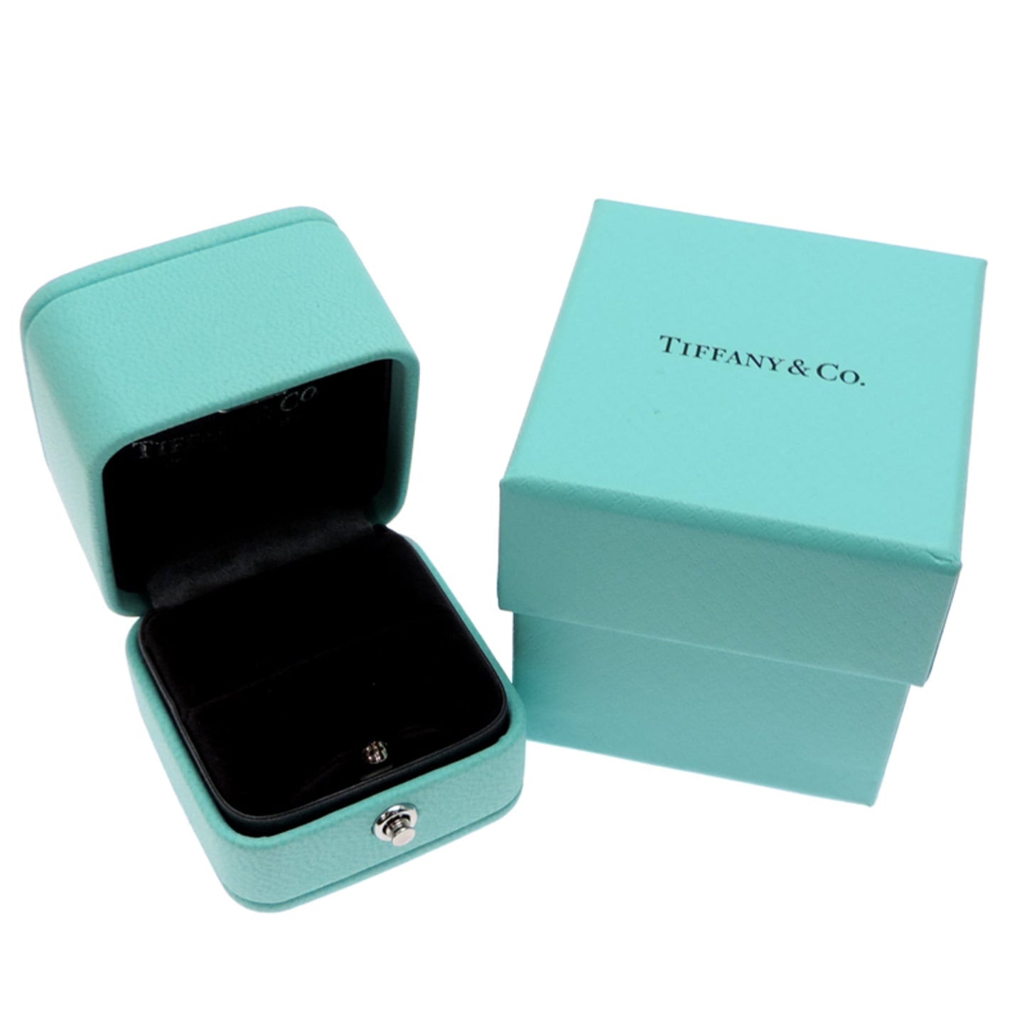 Tiffany Knot Diamond Women'S Ring In 750 White Gold