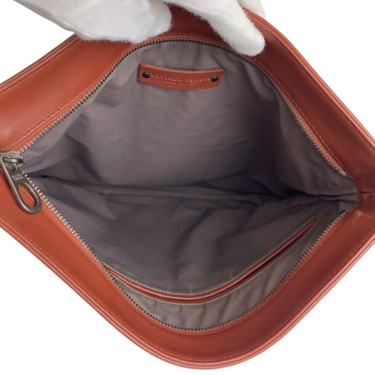Bottegaveneta Bottega Veneta Intrecciato Brown Gunmetal Hardware Leather B03597793V Shoulder Bag