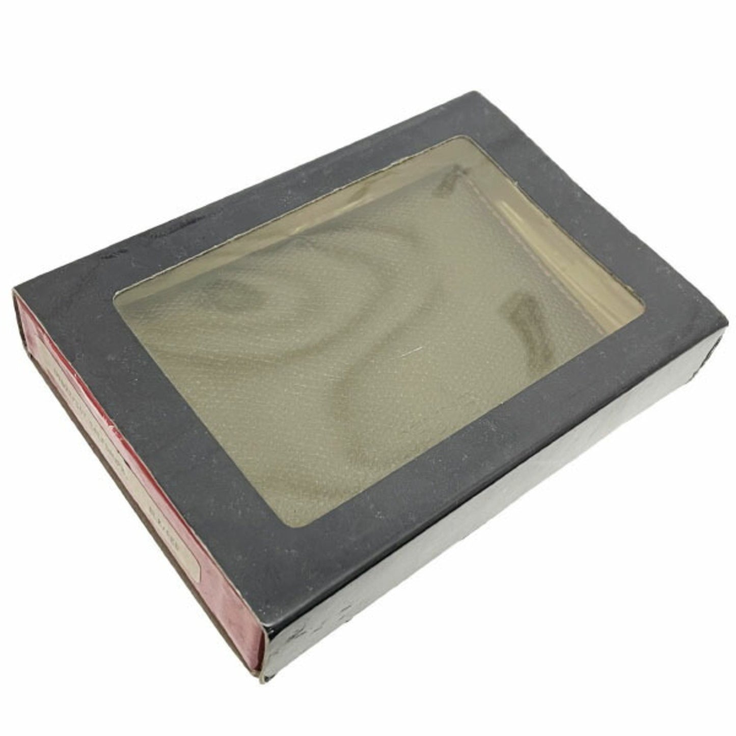 Celine Card Case Business Holder Leather Black Celine Bi-Fold Ic Id Pass Kk-11396