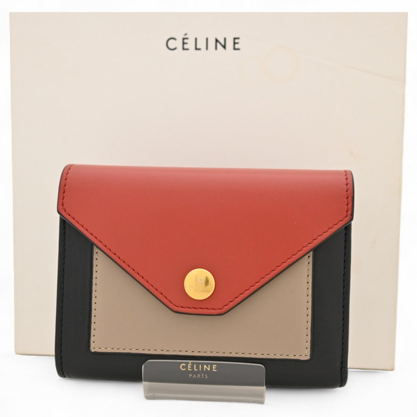 Celine Medium Flap Wallet Two-Tone