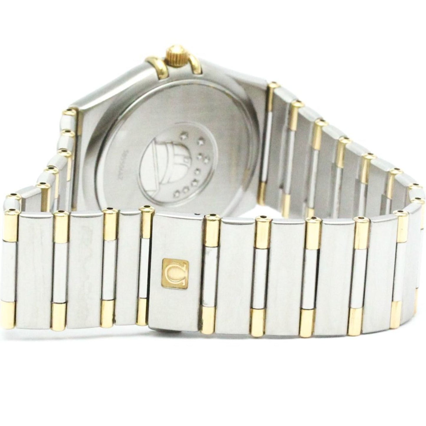 Omega Constellation 18K Gold Steel Quartz