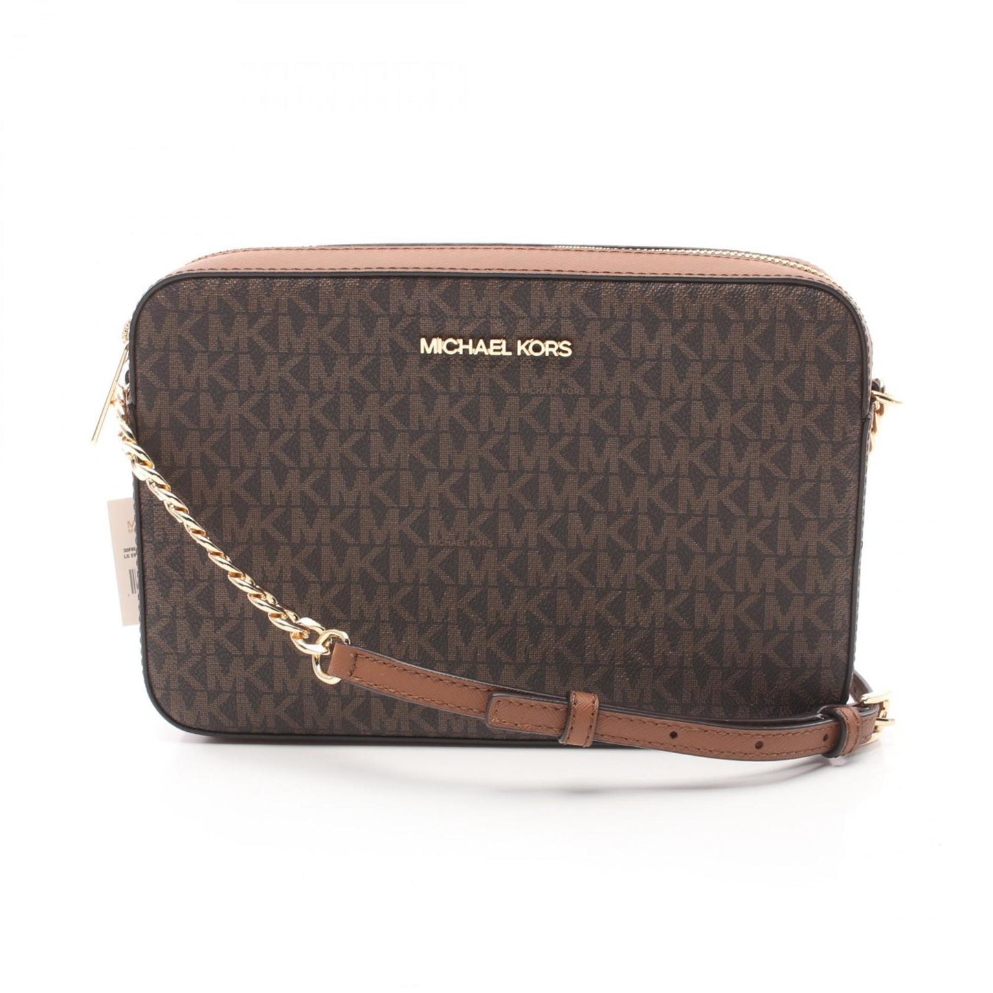 Michael Kors Jet Set Item Jet Set Shoulder Bag Coated Canvas Leather