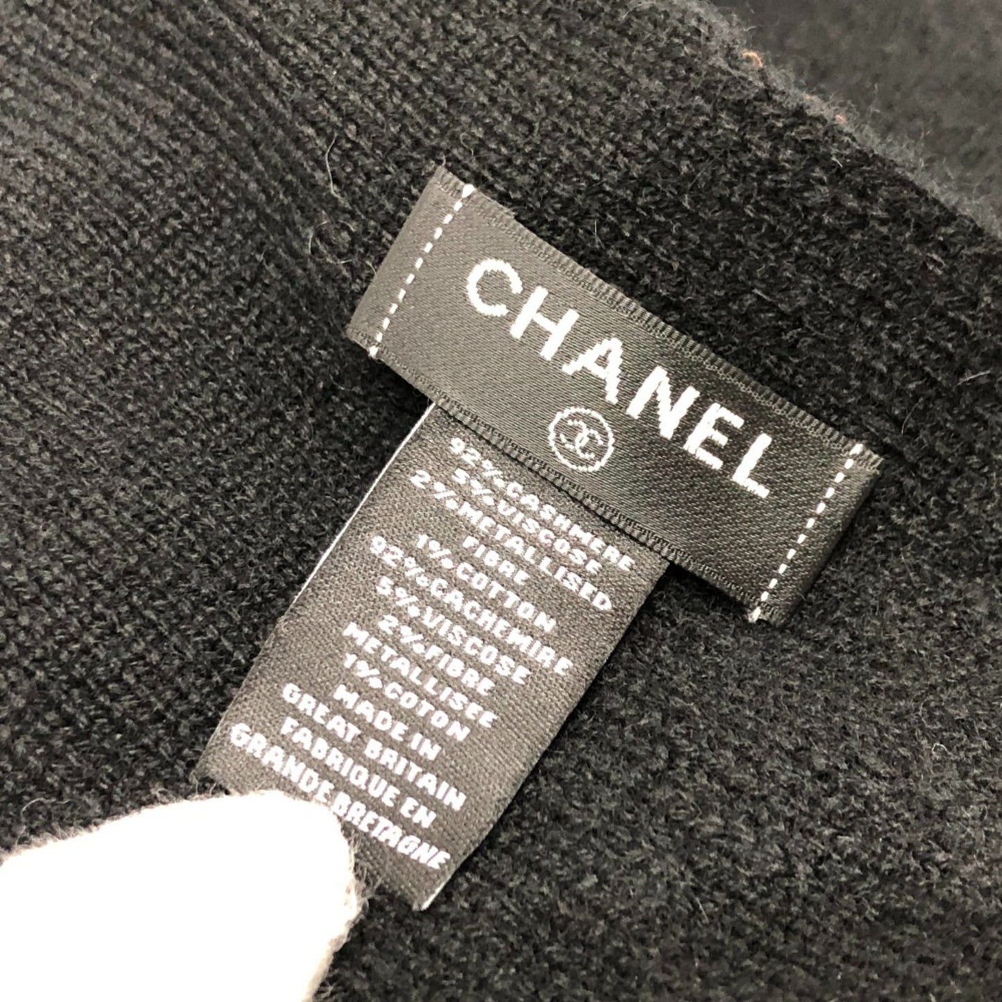 Chanel Chanel All-Over Pattern Coco Mark Apparel Accessories Scarf