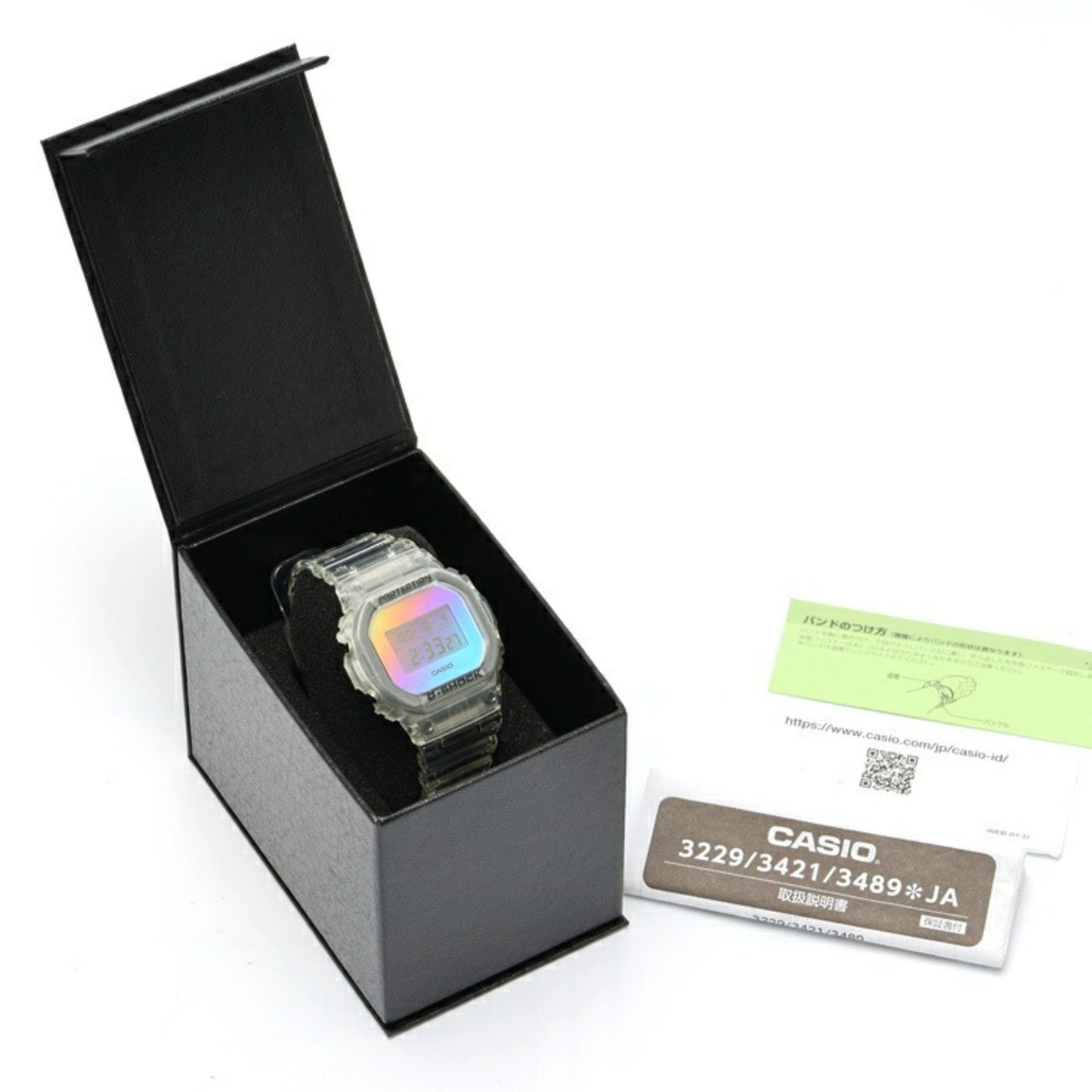 Casio G-Shock Iridescent Color Series Dw-5600Srs-7Jf Rainbow Quartz Watch A-158278