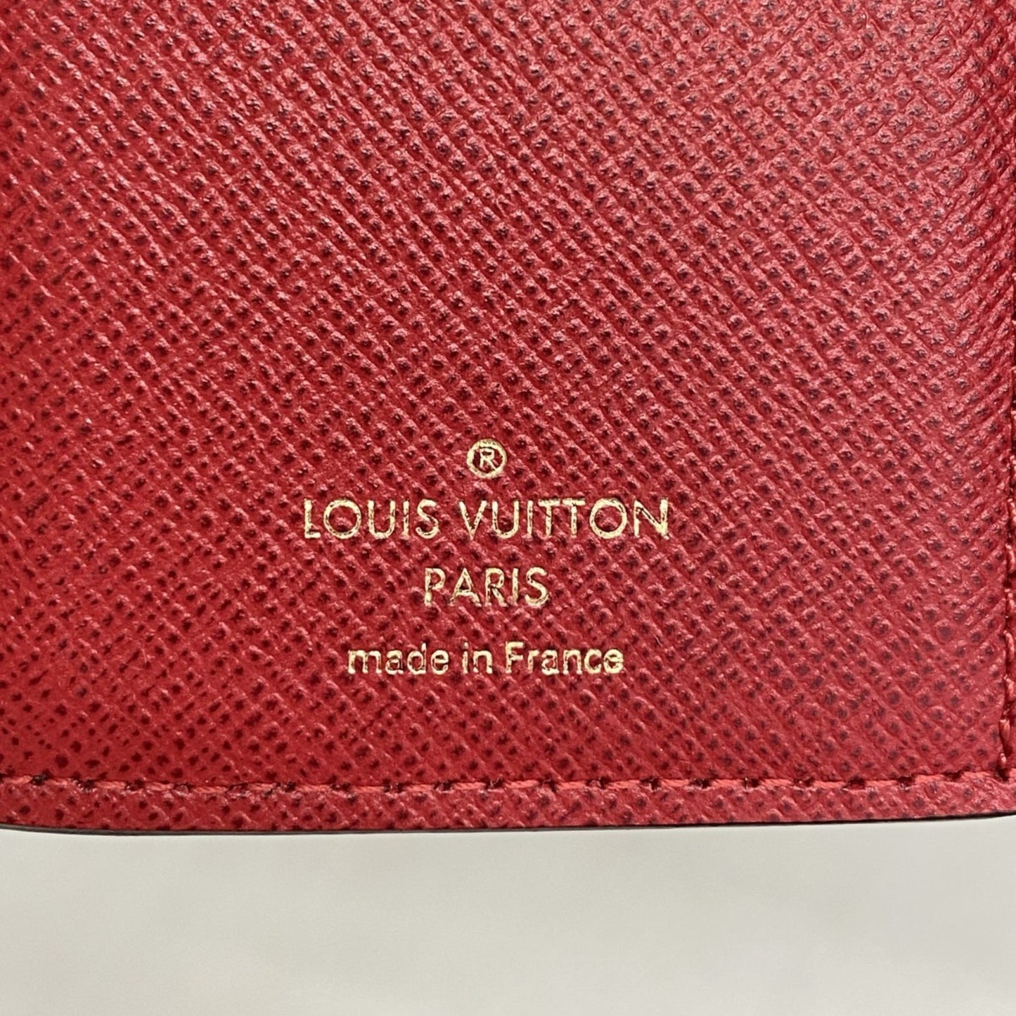 Louis Vuitton Tri-Fold Wallet Damier Victorine Portefeuille N41659 Ebene
