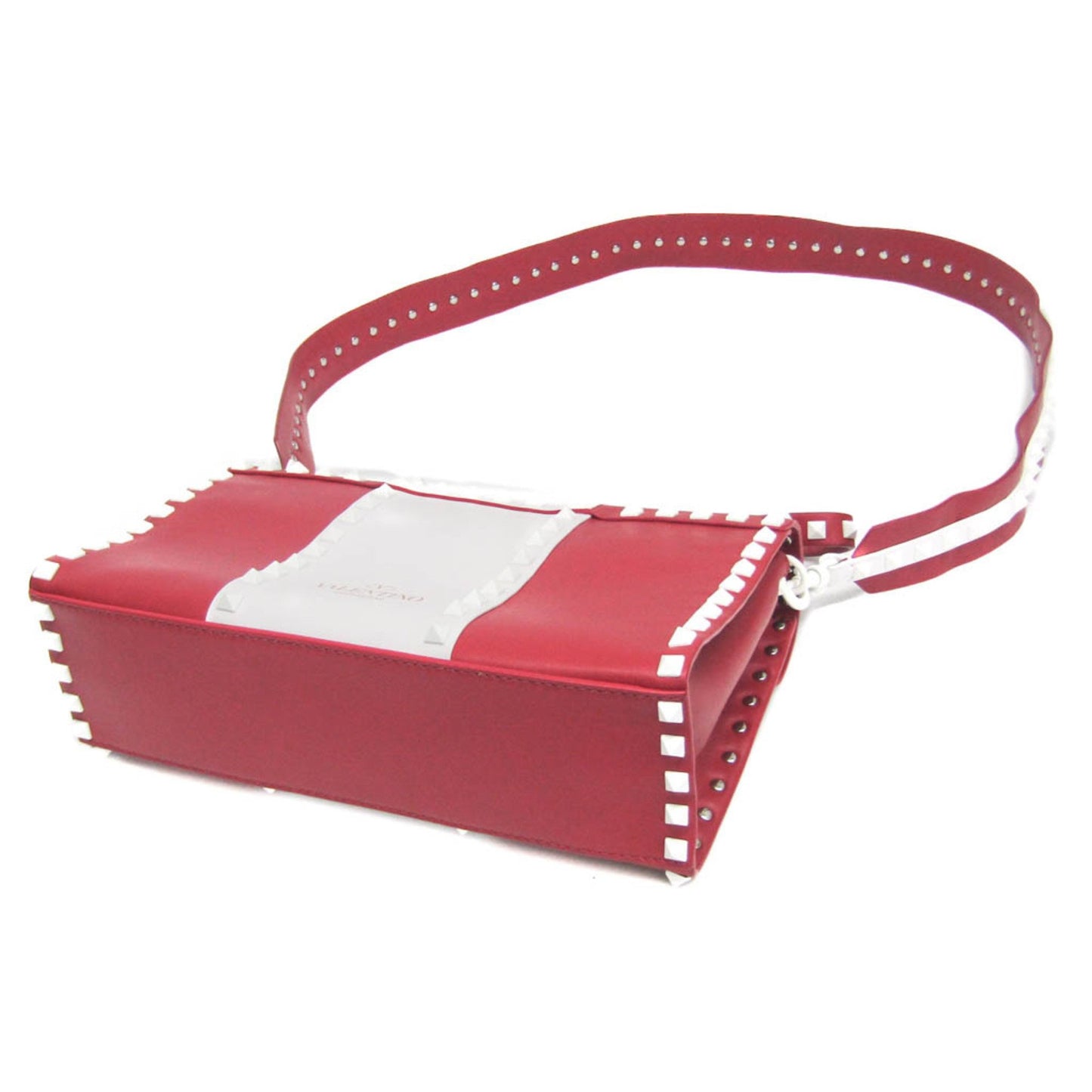 Valentino Garavani Spike Lockstuds Single Handle Bag Pw2B0094Ydw Women'S Leather Handbag