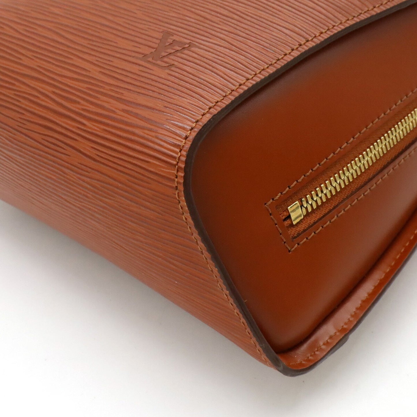 Louis Vuitton Epi Mabillon Rucksack/Shoulder Bag In Kenya Brown Leather
