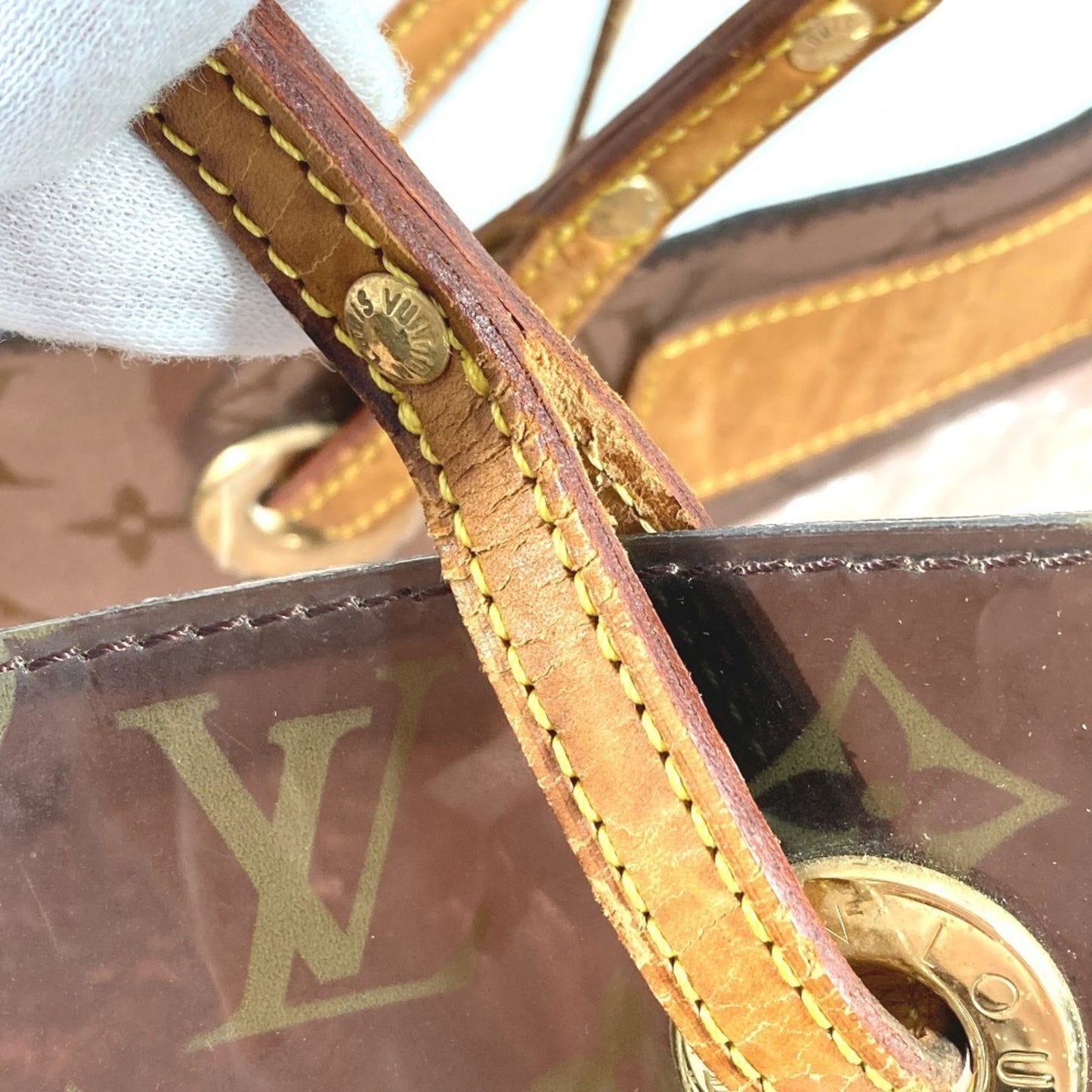 Louis Vuitton M50500 Monogram Vinyl Cabas Cruise Shoulder Bag/Tote Bag