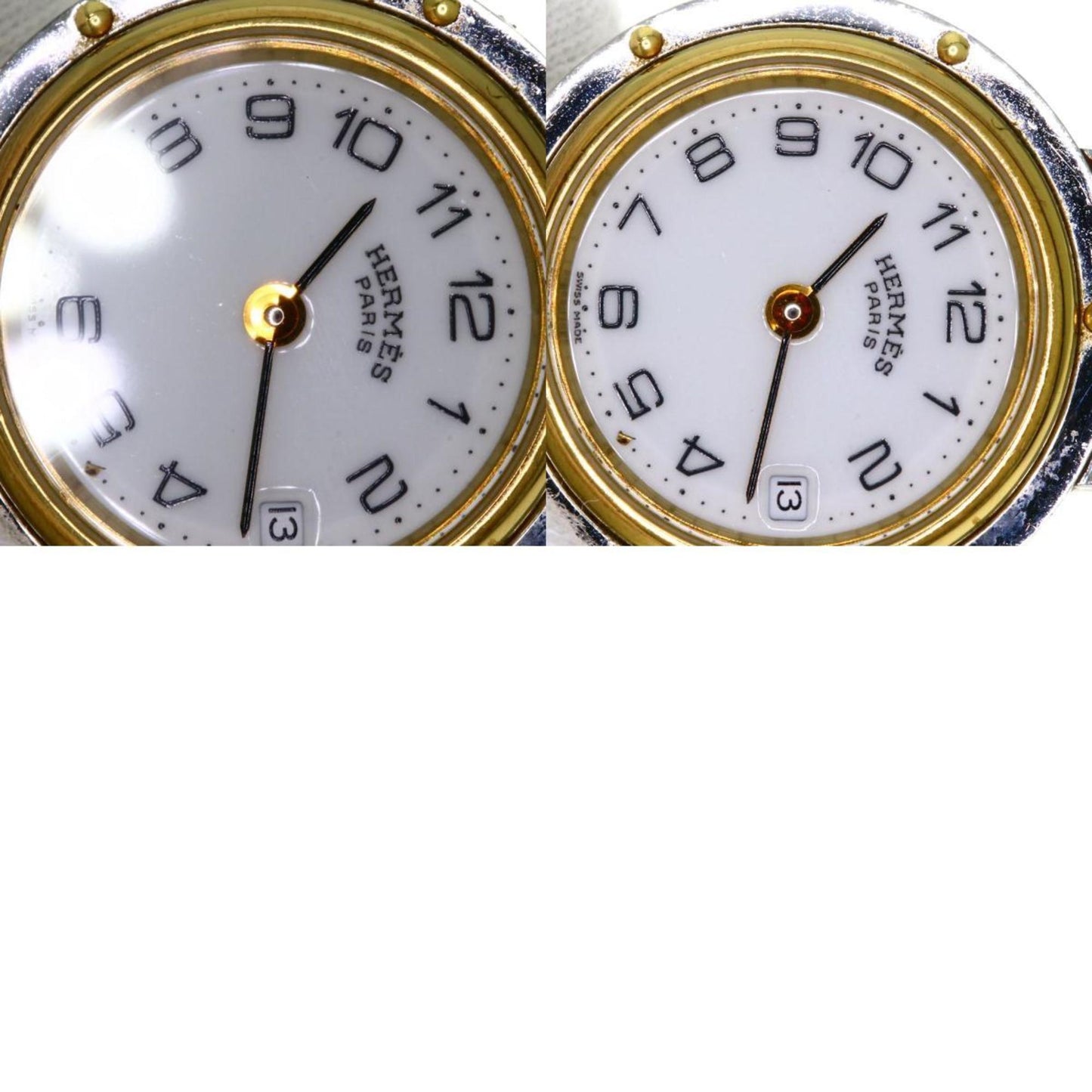 Hermes Clipper Watch Stainless Steel Ssxgp