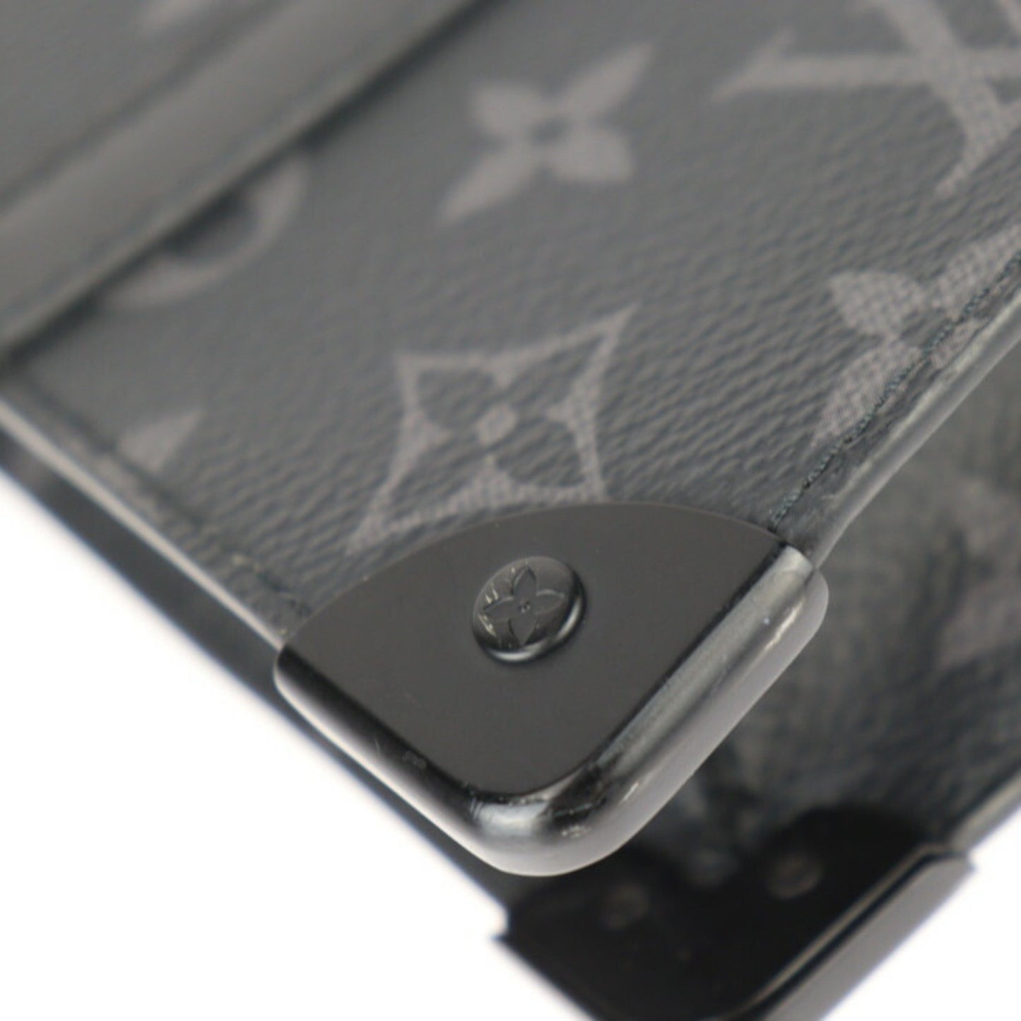 Louis Vuitton Louis Vuitton Trunk Pochette Second Bag M45937 Monogram Eclipse Leather Black