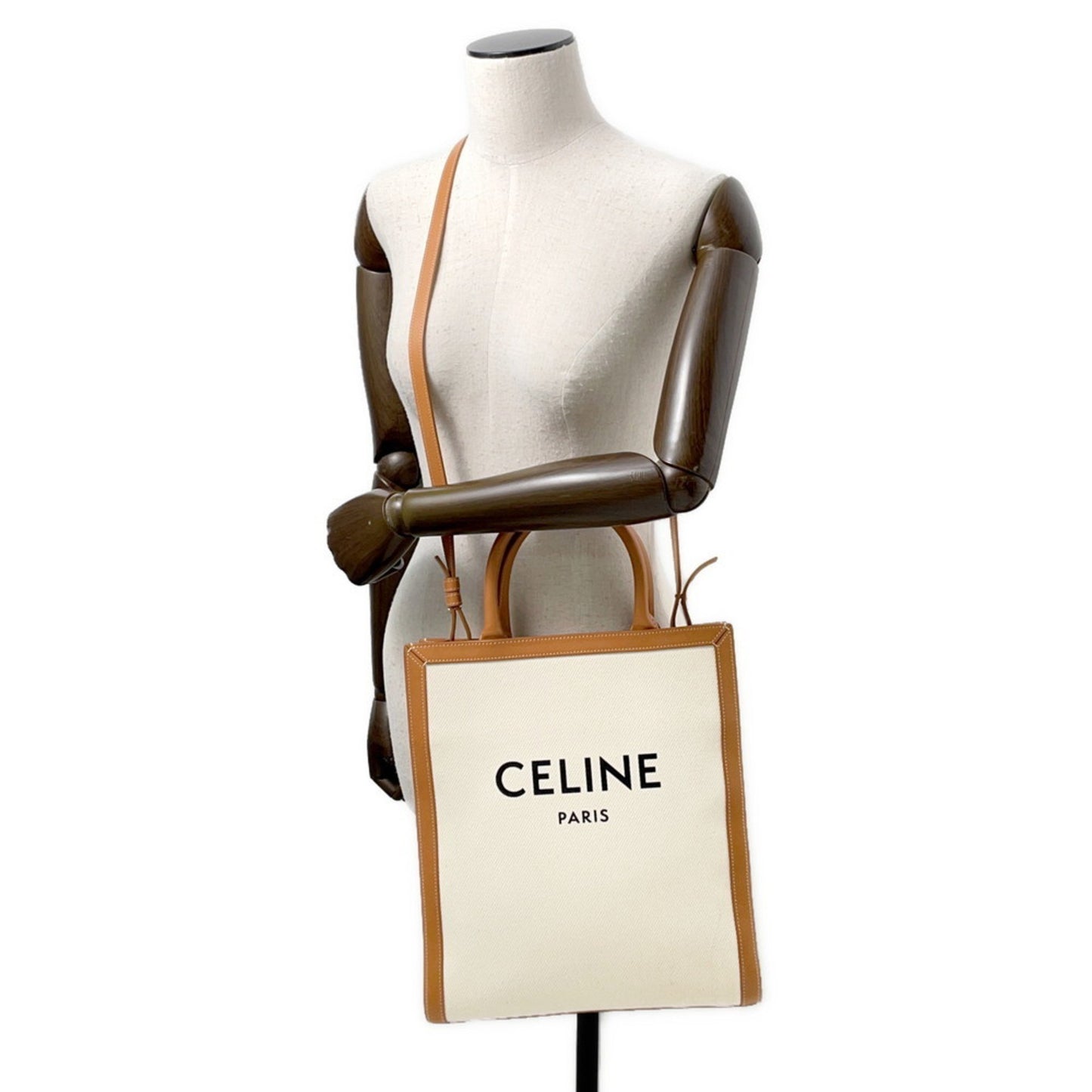 Celine Vertical Cabas Small Tote Bag 192082 Celine 2-Way Shoulder