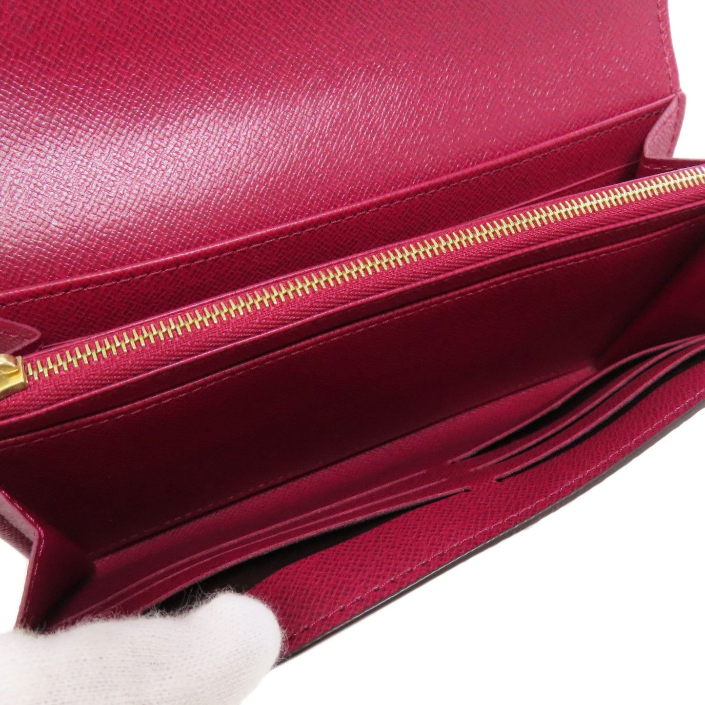 Louis Vuitton M62234 Portefeuille Sarah Long Wallet Monogram Canvas