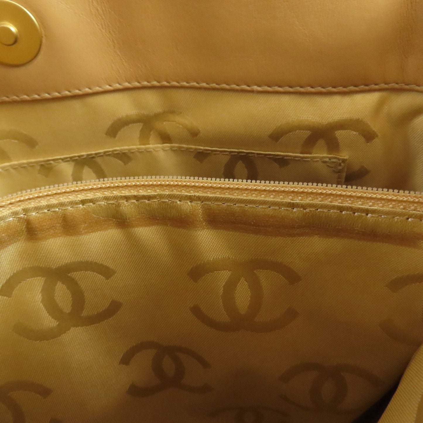 Chanel A18126 Wild Stitch Gold Hardware Handbag Calfskin