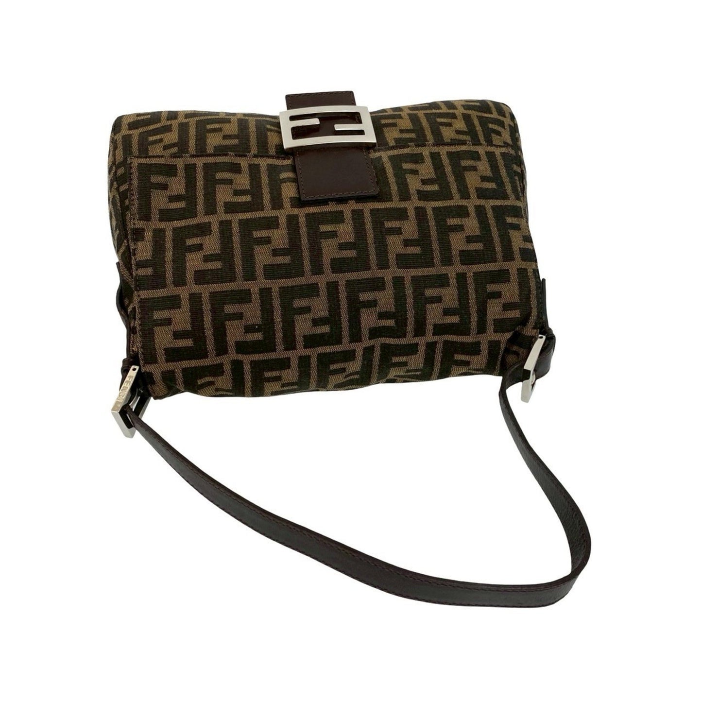 Fendi Mamma Bucket Ff Logo Hardware Canvas