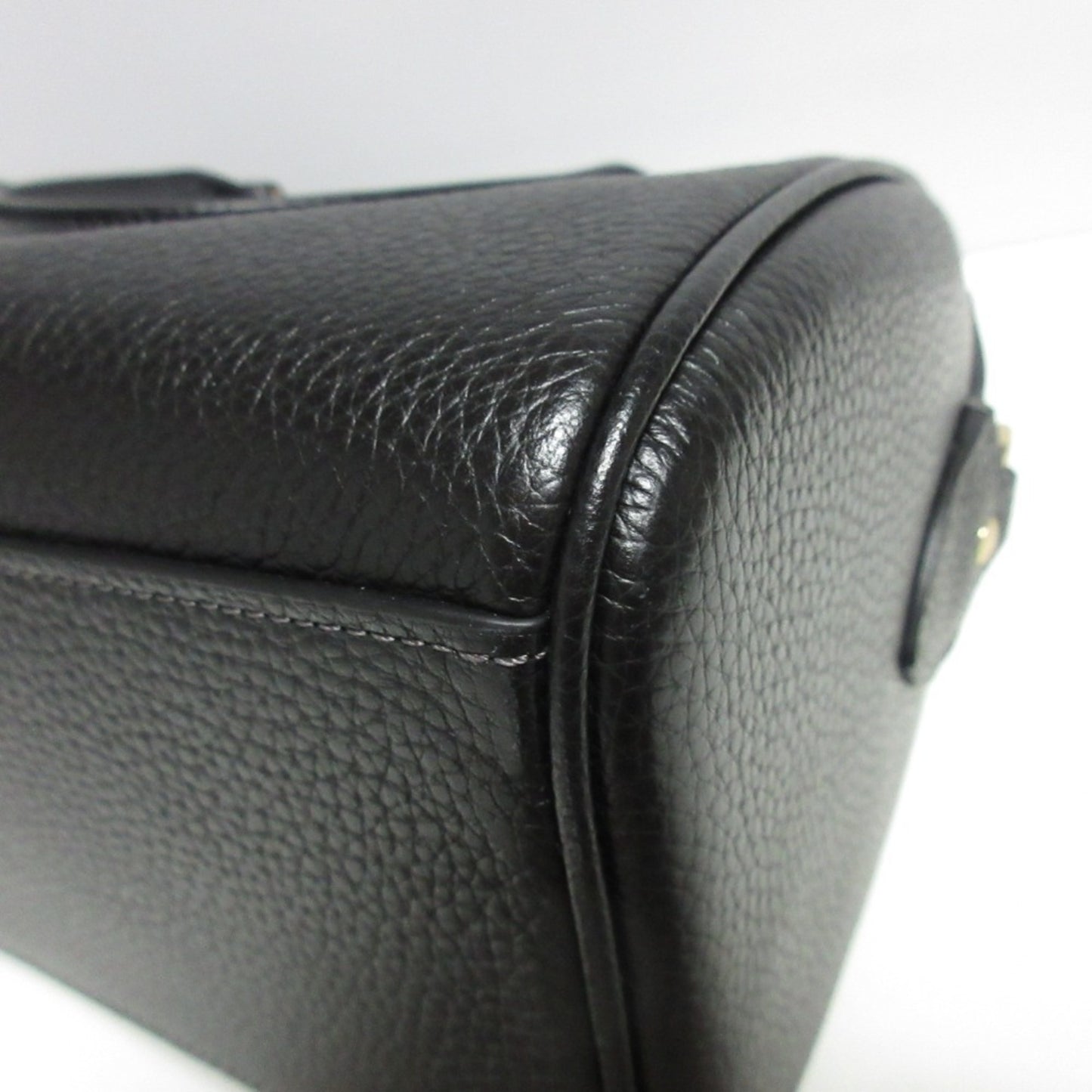 Coach Lowan Satchel Leather 2Way Handbag Shoulder Bag Cv962 Black