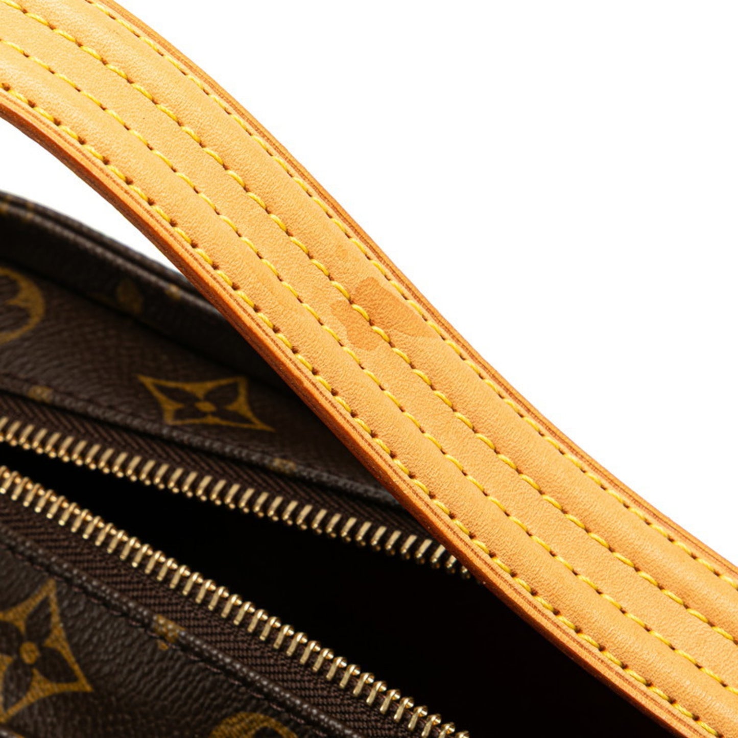 Louis Vuitton Monogram Viva Cite Mm One-Shoulder Bag M51164 Brown Pvc Leather