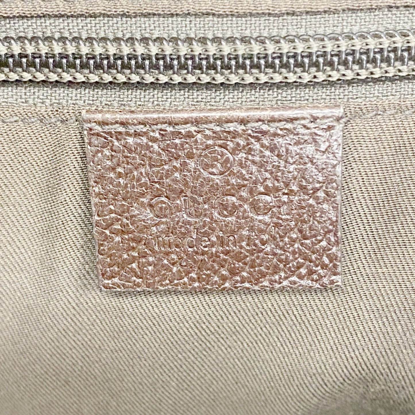 Gucci Gg Canvas Shoulder Bag 146236 Beige Brown